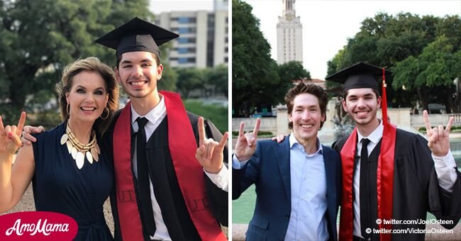 Joel Osteen's photo with his son that caused controversy