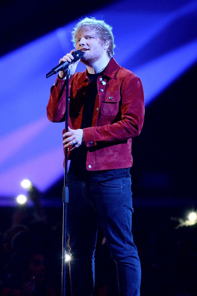 Ed Sheeran en février 2018 à Londres. Photo : Getty Images