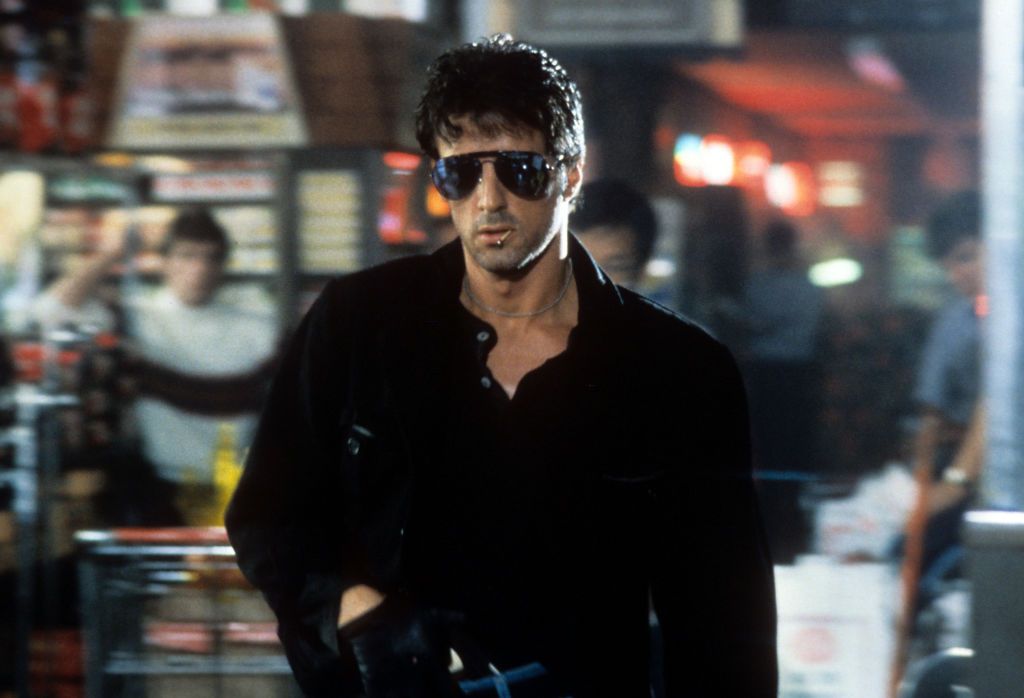 Sylvester Stallone during a scene taken from the film "Cobra," 1986. | Source: Getty Images