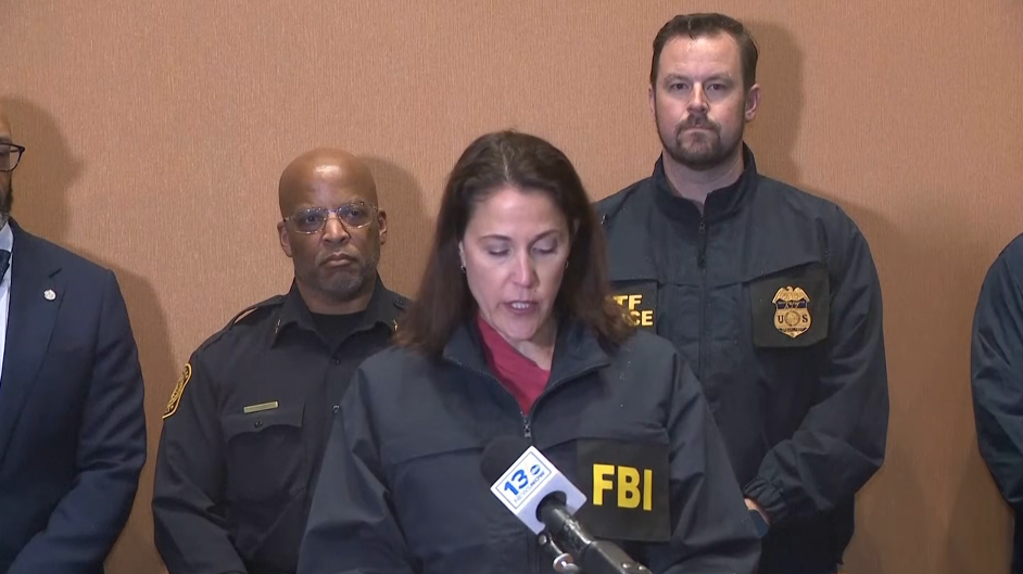FBI Special Agent in Charge Dominique Evans during a press conference regarding the shooting at Old Dominion University on March 12, 2026 | Source: YouTube/New York Post