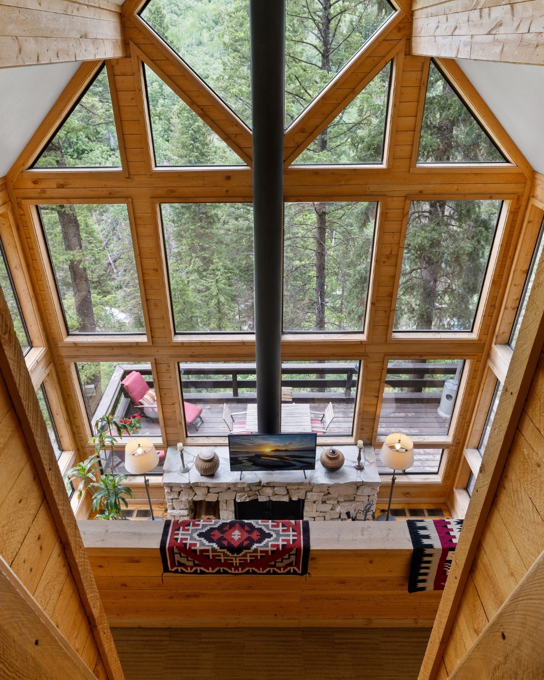 Sibylle Szaggars Redford's Utah home from a post dated July 6, 2024. | Source: Instagram/windermere
