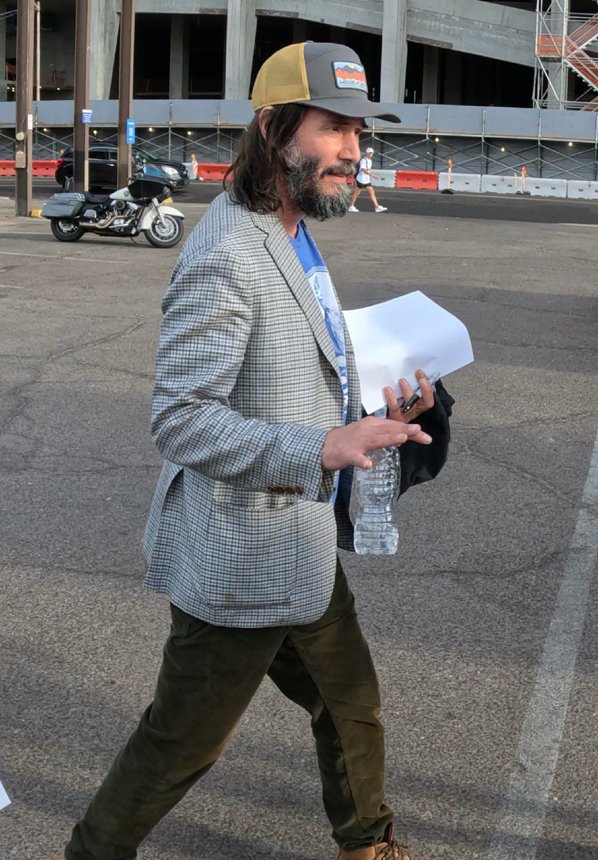 The actor pictured outside of the Crescent Ballroom on August 11, 2023, in Phoenix, Arizona. | Source: Getty Images