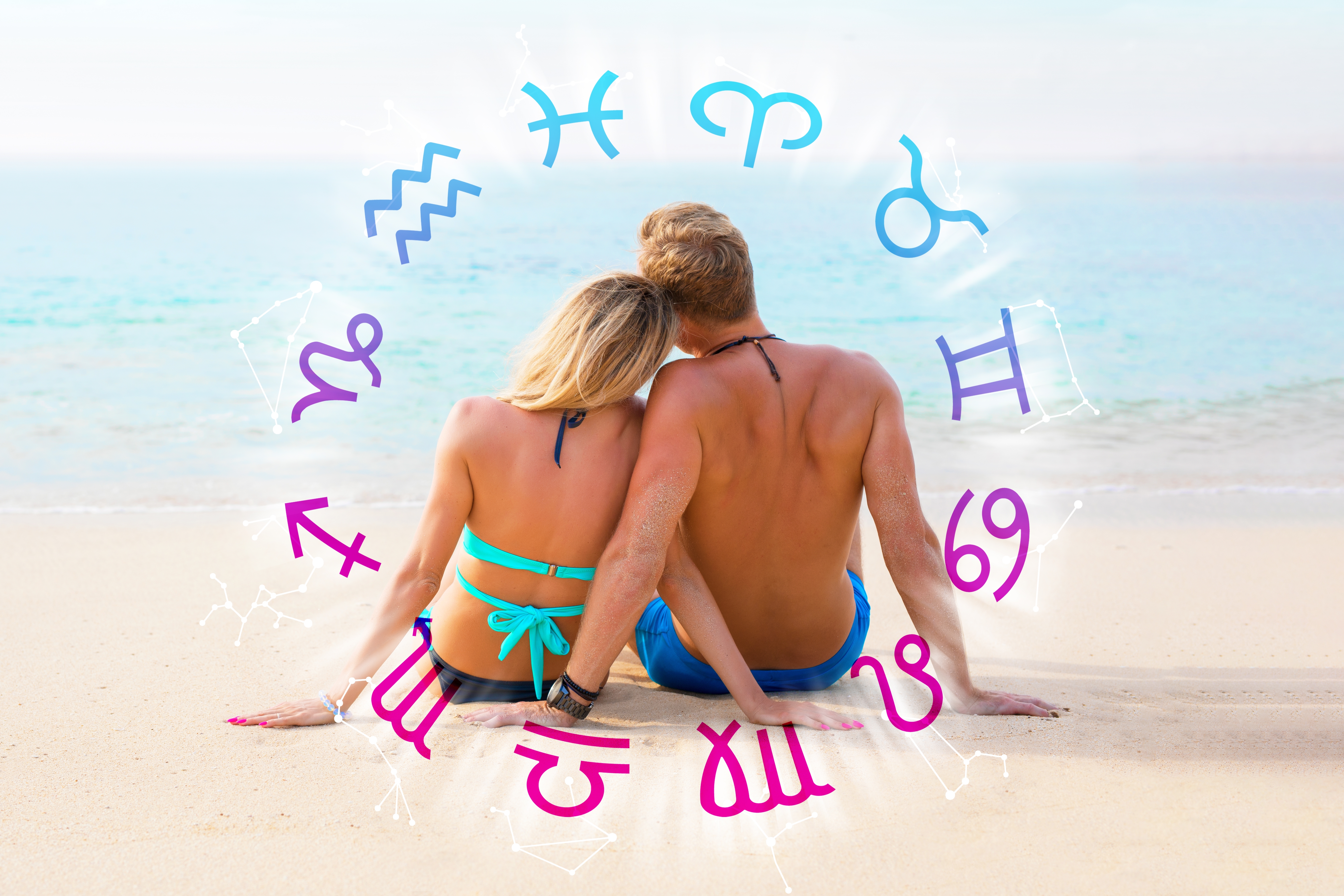 A photo of a couple showcasing the concept of love compatibility and relationships between different zodiac signs | Source: Shutterstock