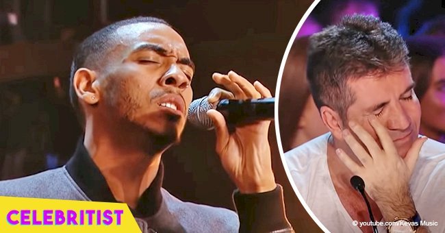 Simon Cowell broke down in tears after X Factor contestant's emotional performance in viral video