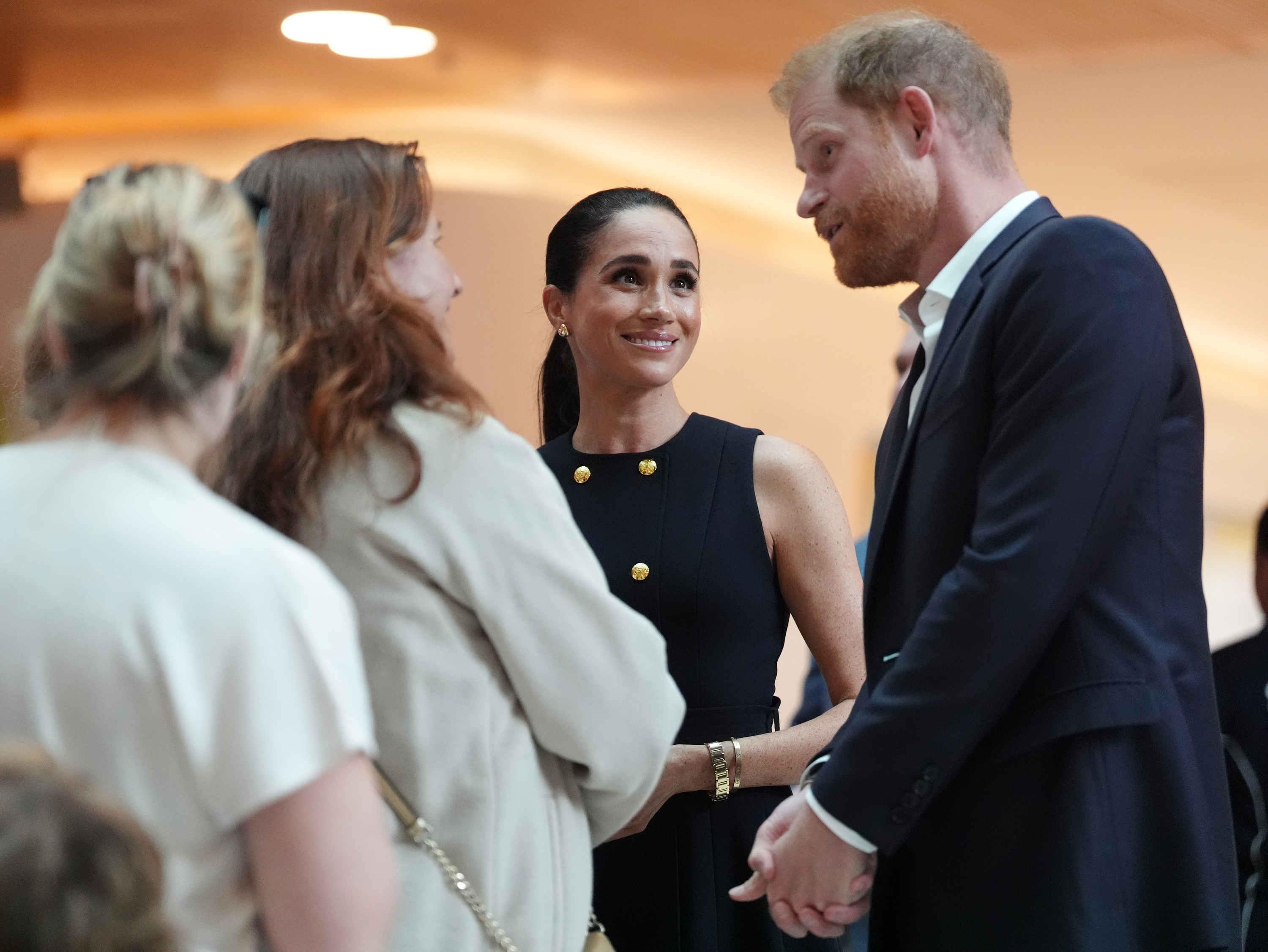 Meghan, Duchess of Sussex and Prince Harry, Duke of Sussex visit the Royal Children's Hospital on 14 April 2026 in Melbourne, Australia. | Source: Getty Images