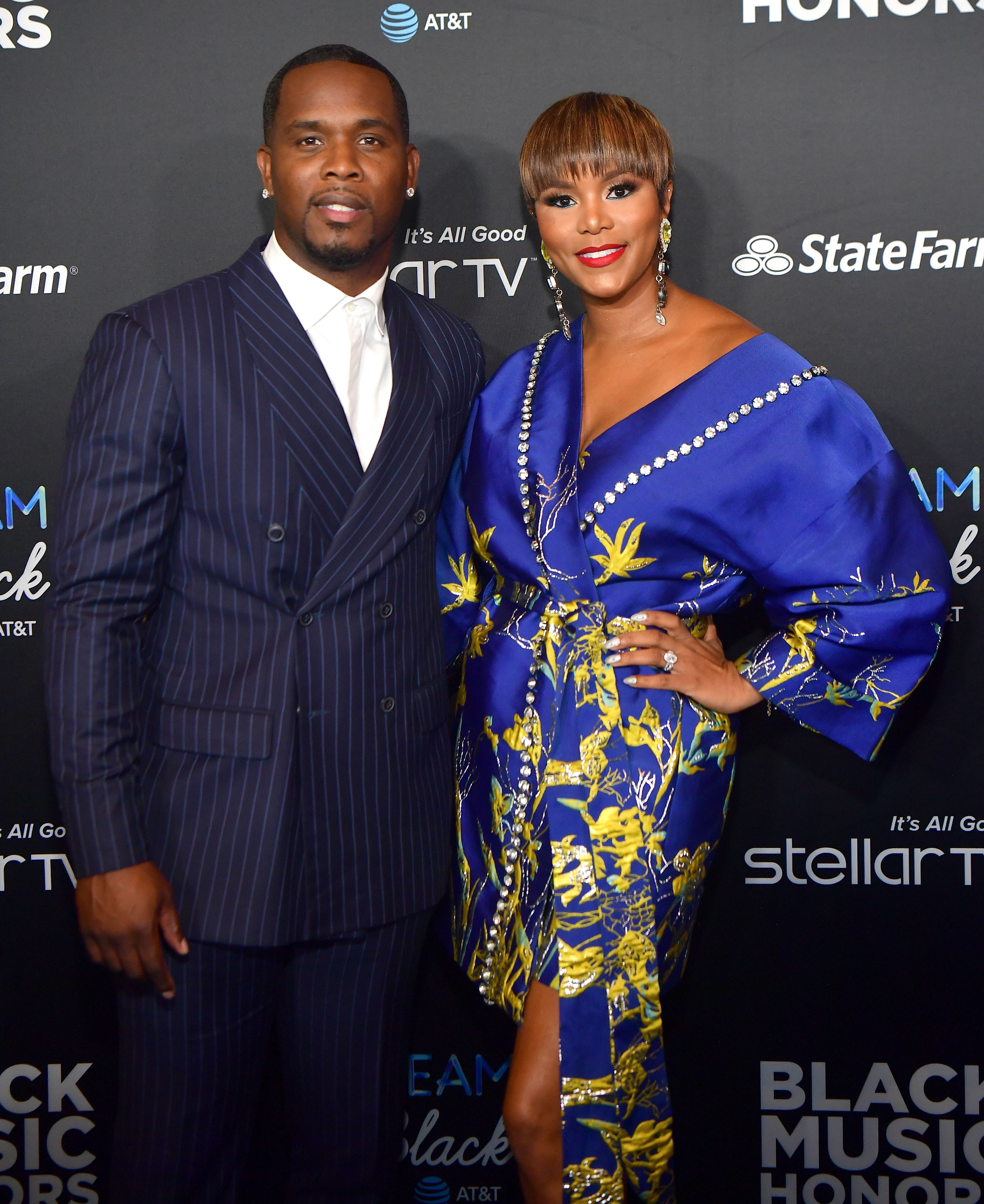 Tommicus Walker and LeToya Luckett-Walker during the 2019 Black Music Honors - Arrivals at Cobb Energy Performing Arts Center on September 5, 2019 in Atlanta, Georgia. | Source: Getty Images