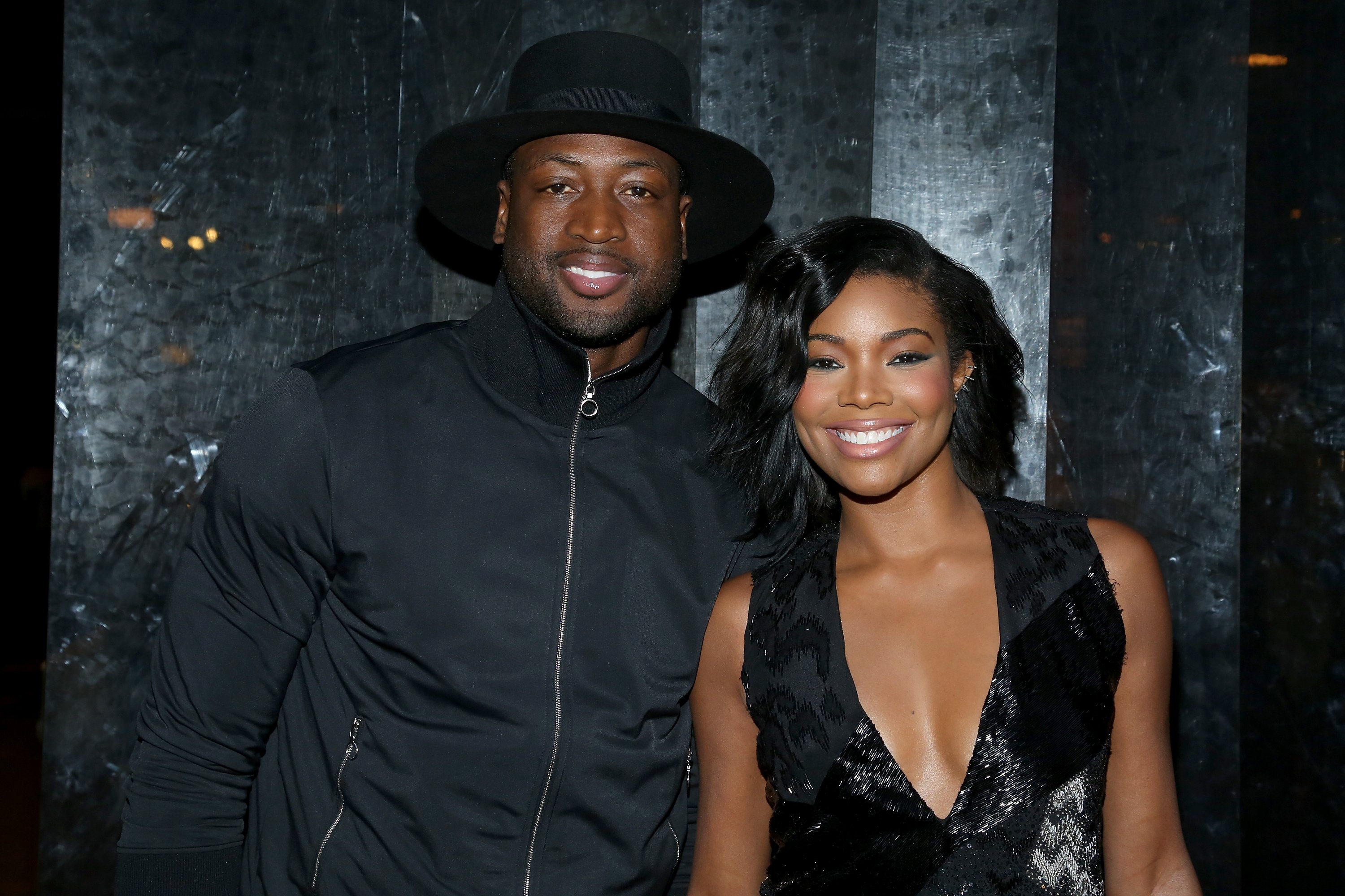 Gabrielle Union & Dwyane Wade during New York Fashion Week on Sept. 13, 2015. | Photo: Getty Images