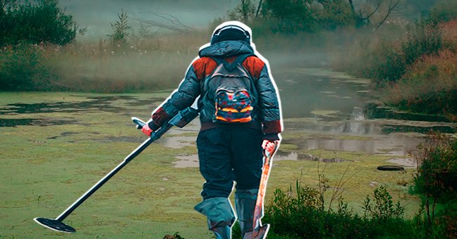 The Brit guy dug up a huge chunk of land along the River Thames. | Photo: Shutterstock