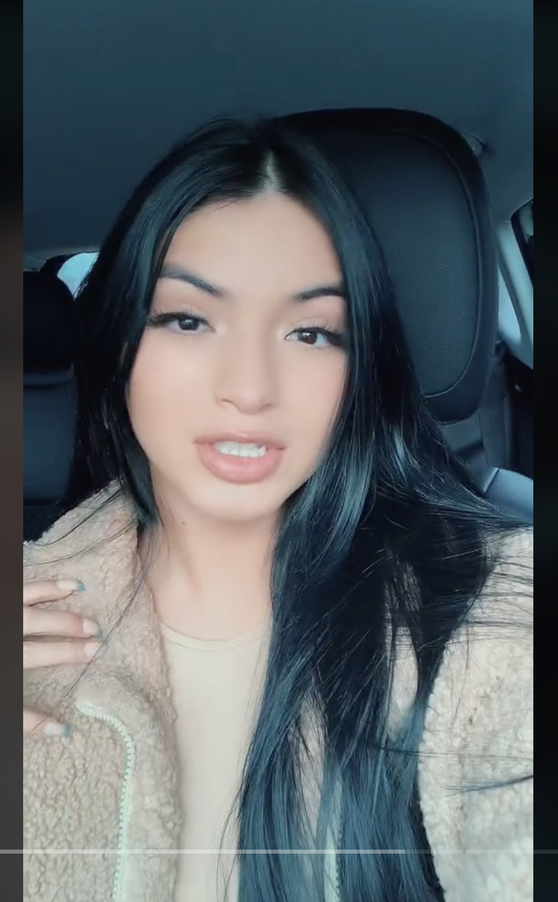 TikToker @yourstruly_lv as seen in a video dated January 22, 2023 | Source: Source: TikTok/yourstruly_lv