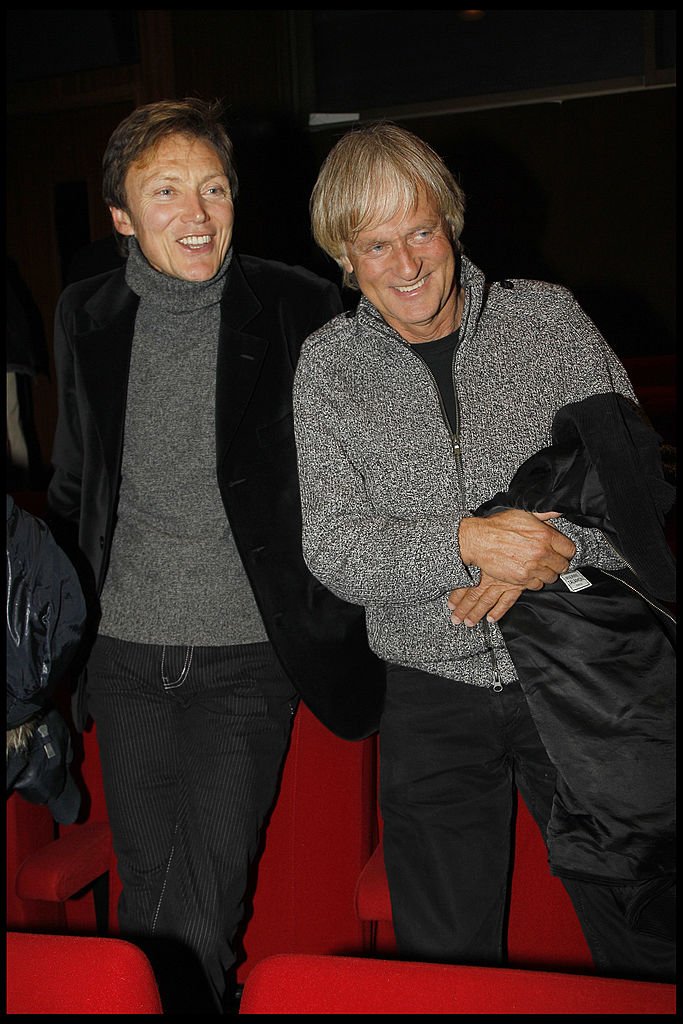 Le chanteur Dave et son compagnon Patrick Loiseau | photo : Getty Images