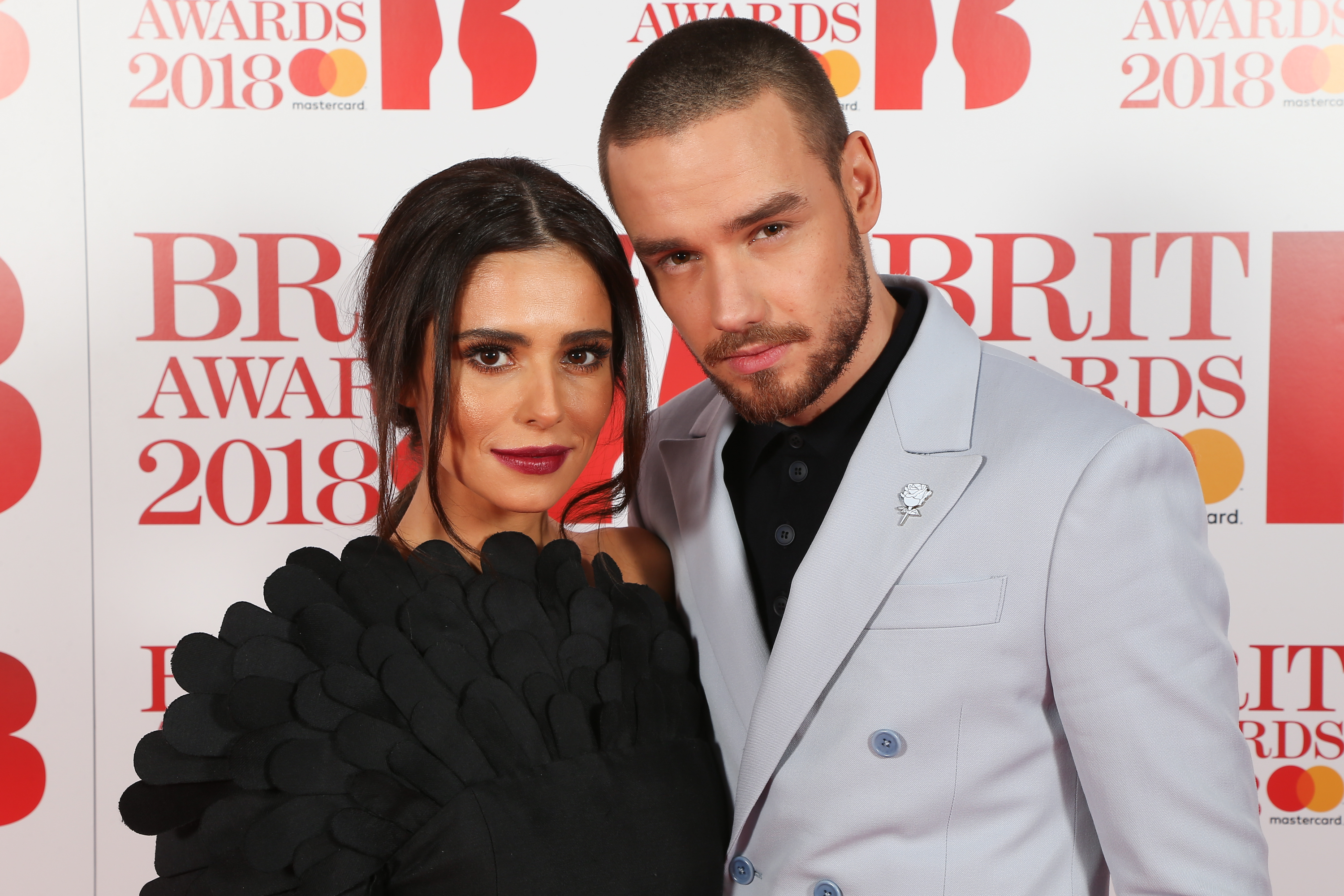 Cheryl and Liam Payne attend The BRIT Awards 2018 Red Carpet on Feb 21, 2018, in London, England. | Source: Getty Images