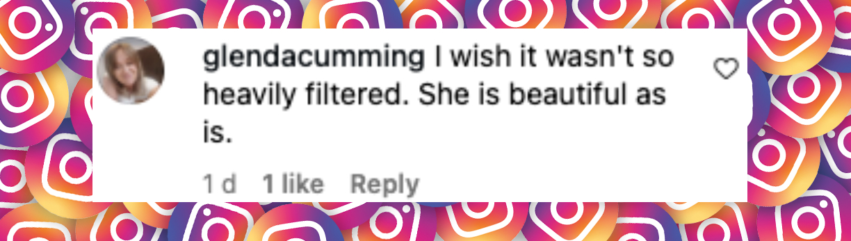 Netizen comment about Goldie Hawn, posted on September 1, 2025. | Source: Instagram/theperfectmagazine and goldiehawn