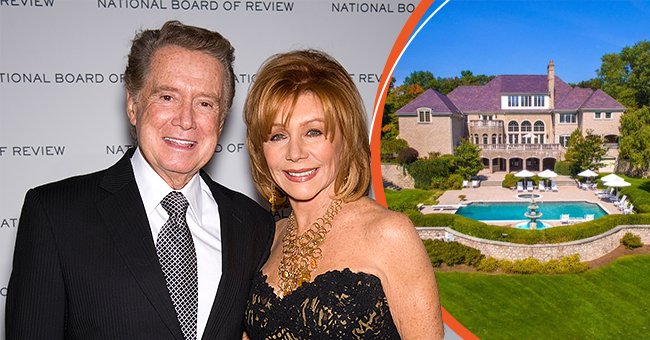 Regis Philbin and Joy Senese at the 2010 National Board of Review Awards Gala at Cipriani 42nd Street on January 12, 2010 in New York City. | Source: Getty Images twitter.com/WSJRealEstate