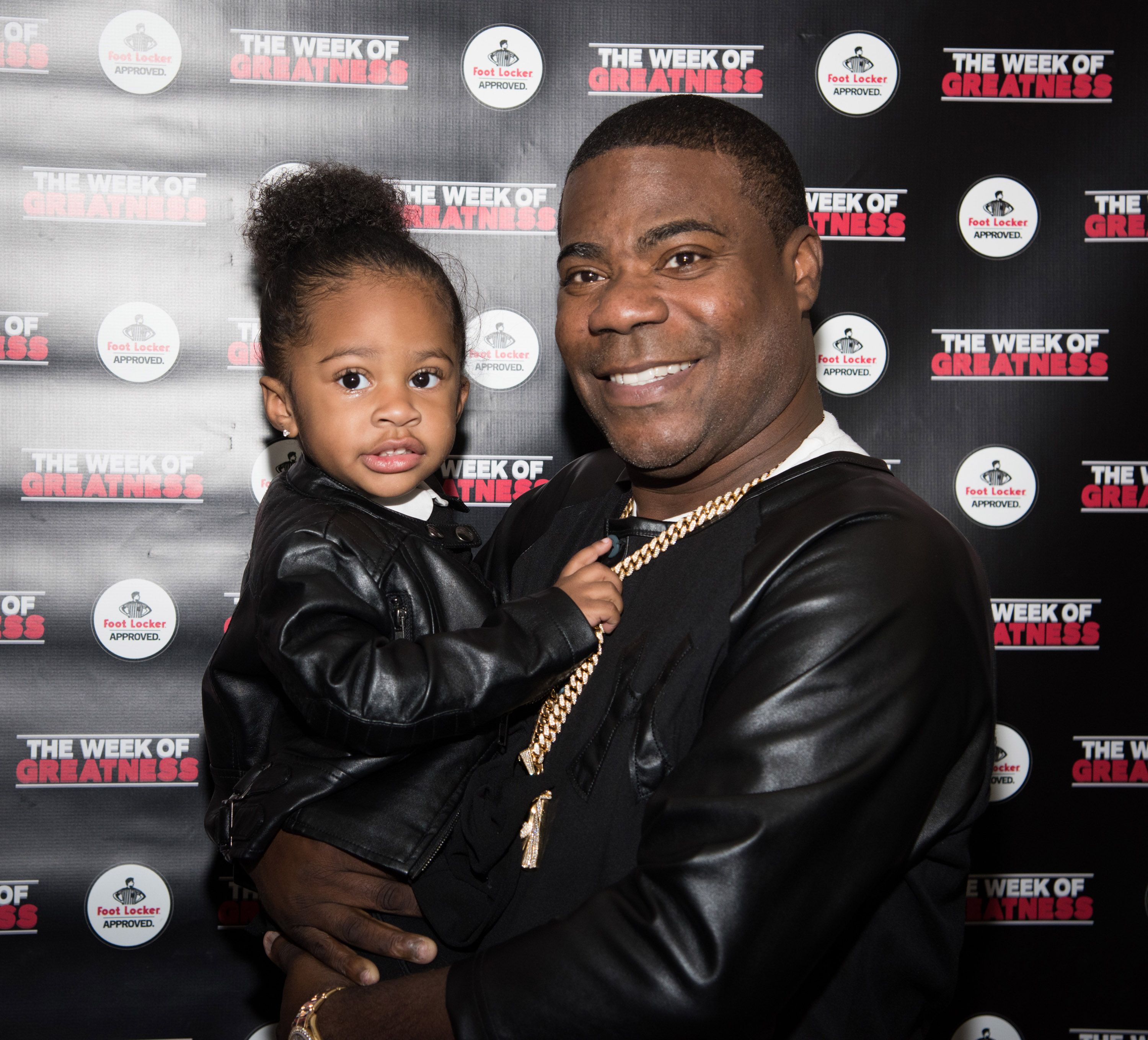 Tracy Morgan and daughter Maven at the Fourth Annual Week Of Greatness Kick Off Event in 2015 in New York City. | Source: Getty Images