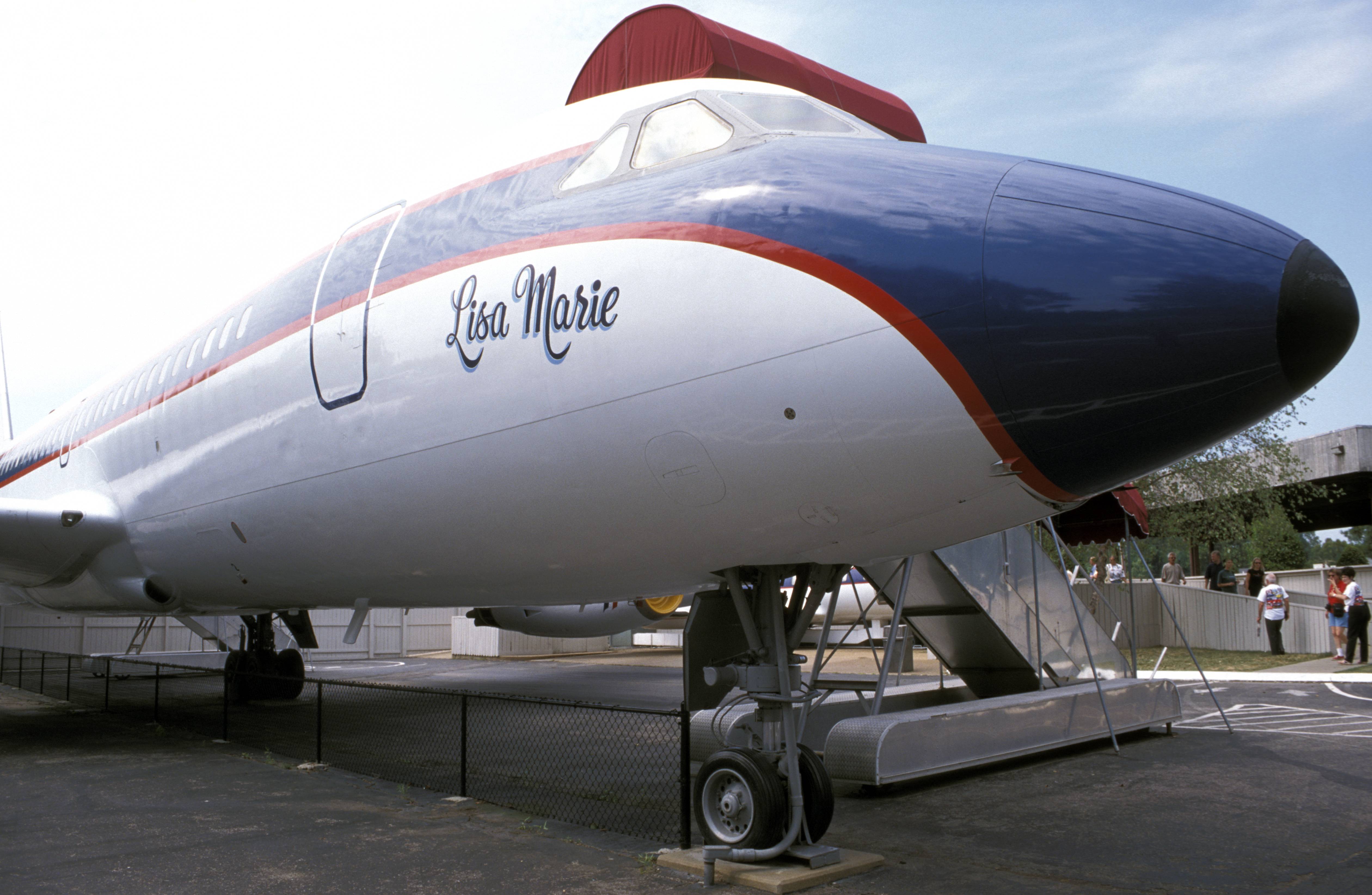 Photo of Elvis Presley's aircraft, the "Lisa Marie" | Source: Getty Images