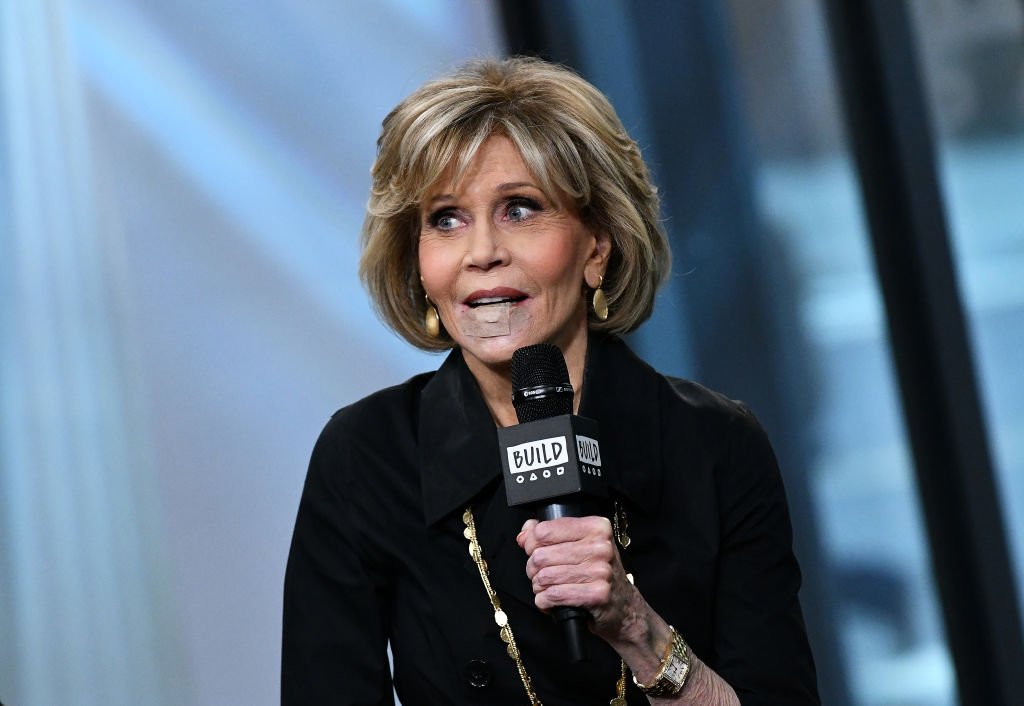 Actress Jane Fonda visits Build Series to discuss Season 4 of Netflix's "Grace and Frankie" at Build Studio | Photo: Getty Images