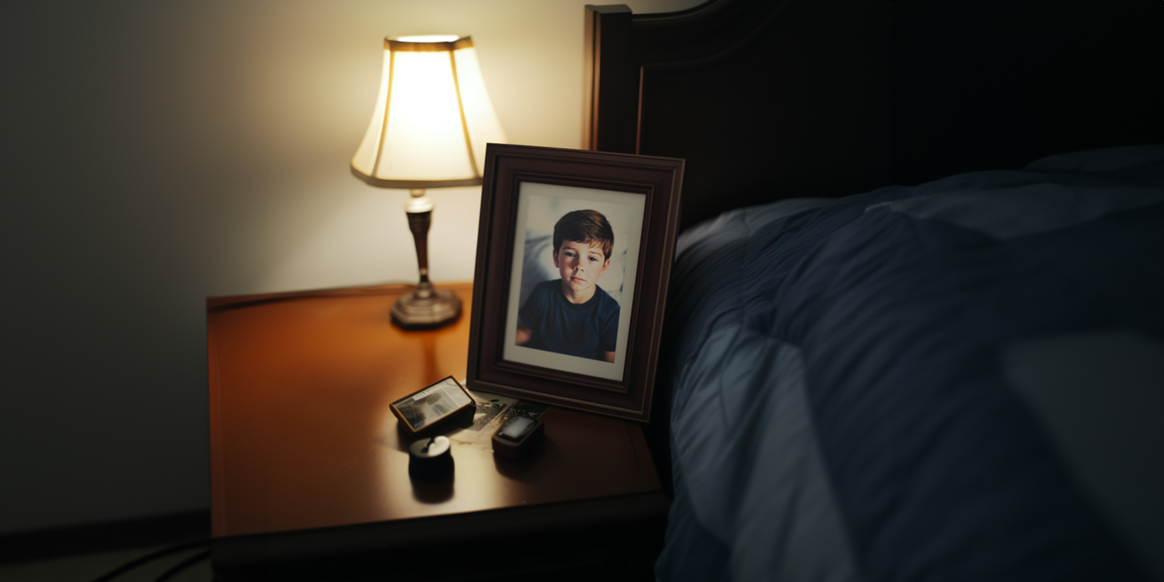 A little boy's photo on a nightstand | Source: Amomama