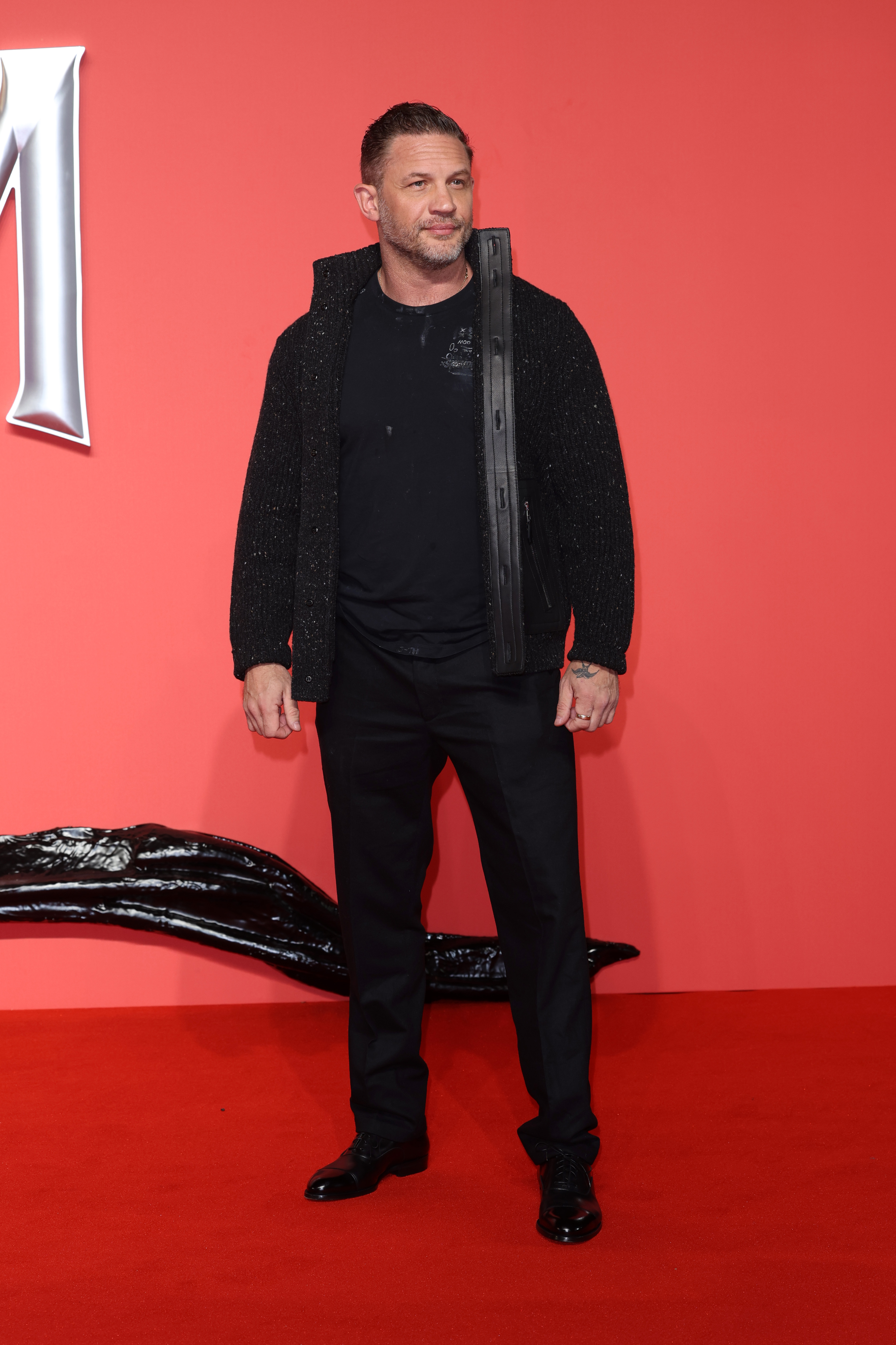 Tom Hardy at the BFI IMAX Waterloo on October 23, 2024 in London, England | Source: Getty Images