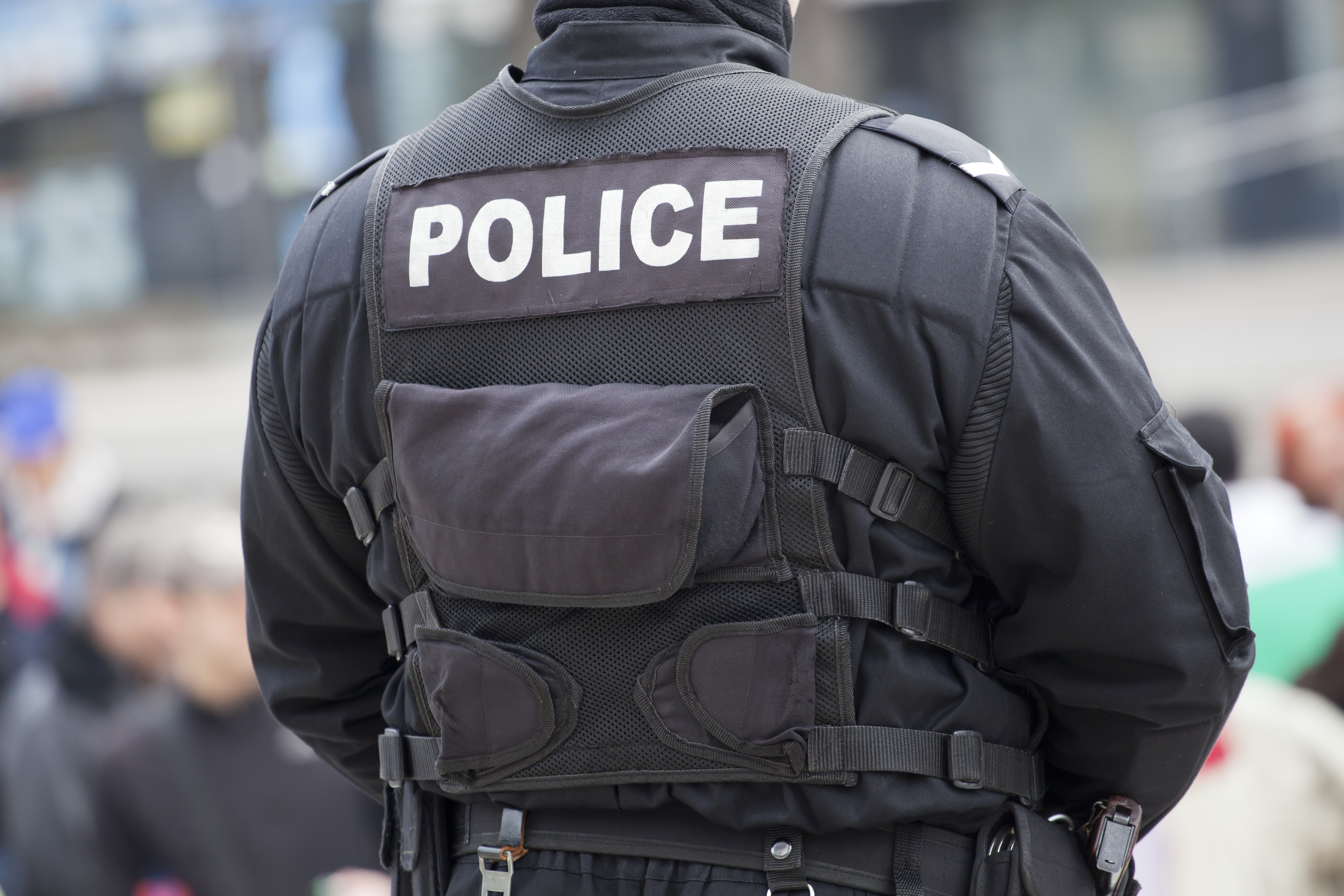 Detail of a police officer | Source: Shutterstock