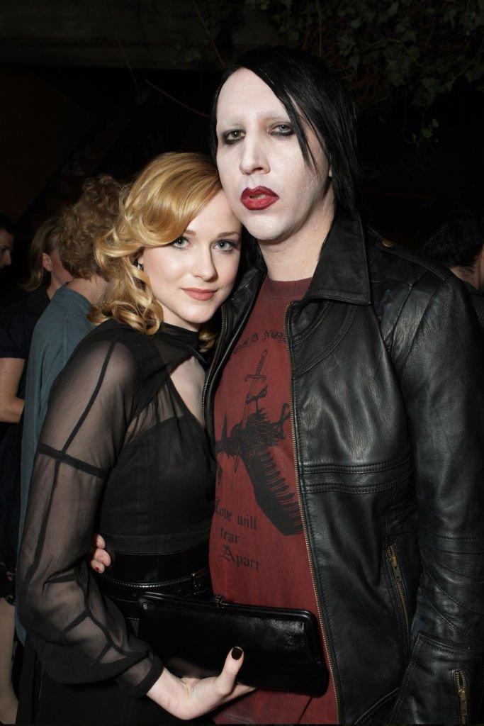 Evan Rachel Wood and Marilyn Manson at the Gala Screening of Sony Pictures "Across The Universe" at the Roy Thompson Hall on September 10, 2007 | Photo: Getty Images