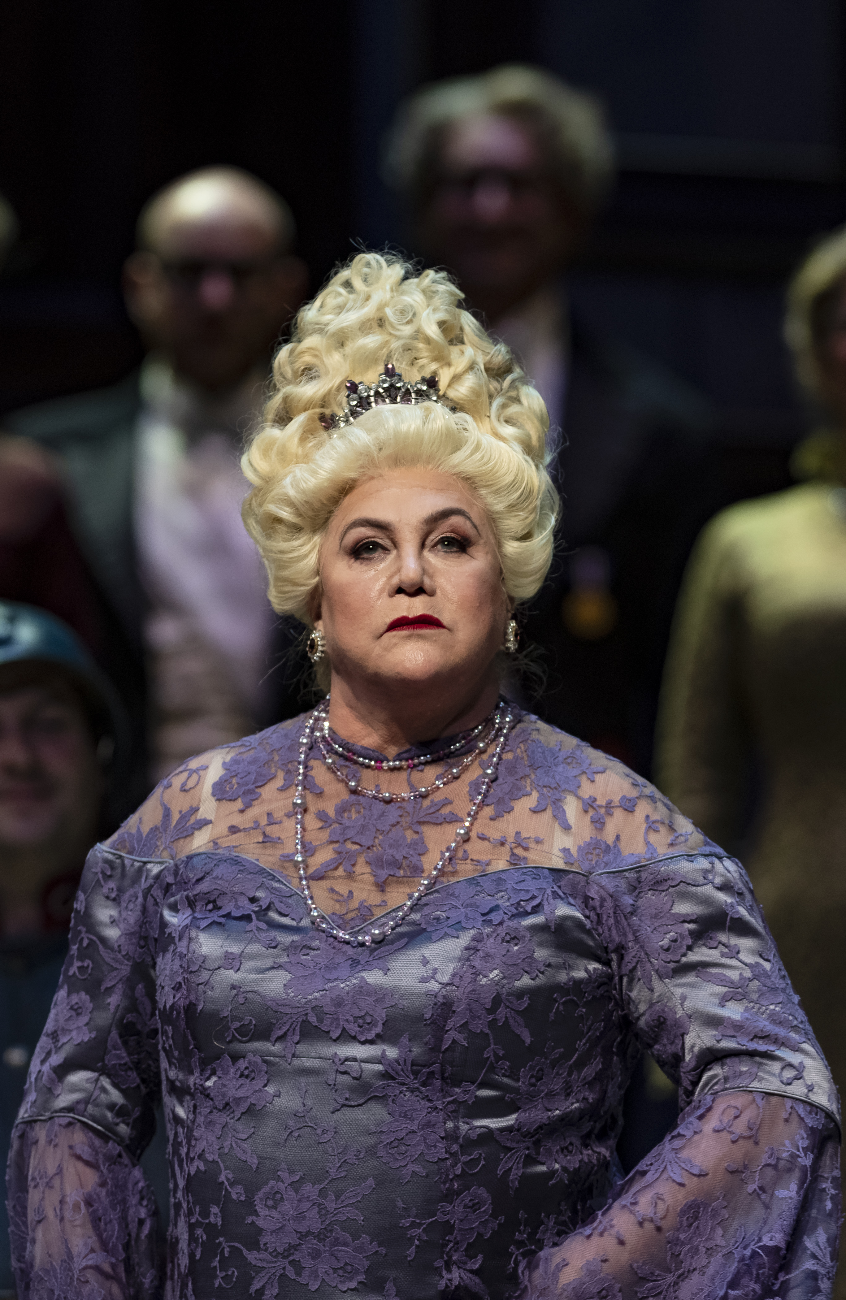 Kathleen Turner performiing in the "La Fille du Regiment" production in New York in 2019 | Source: Getty Images