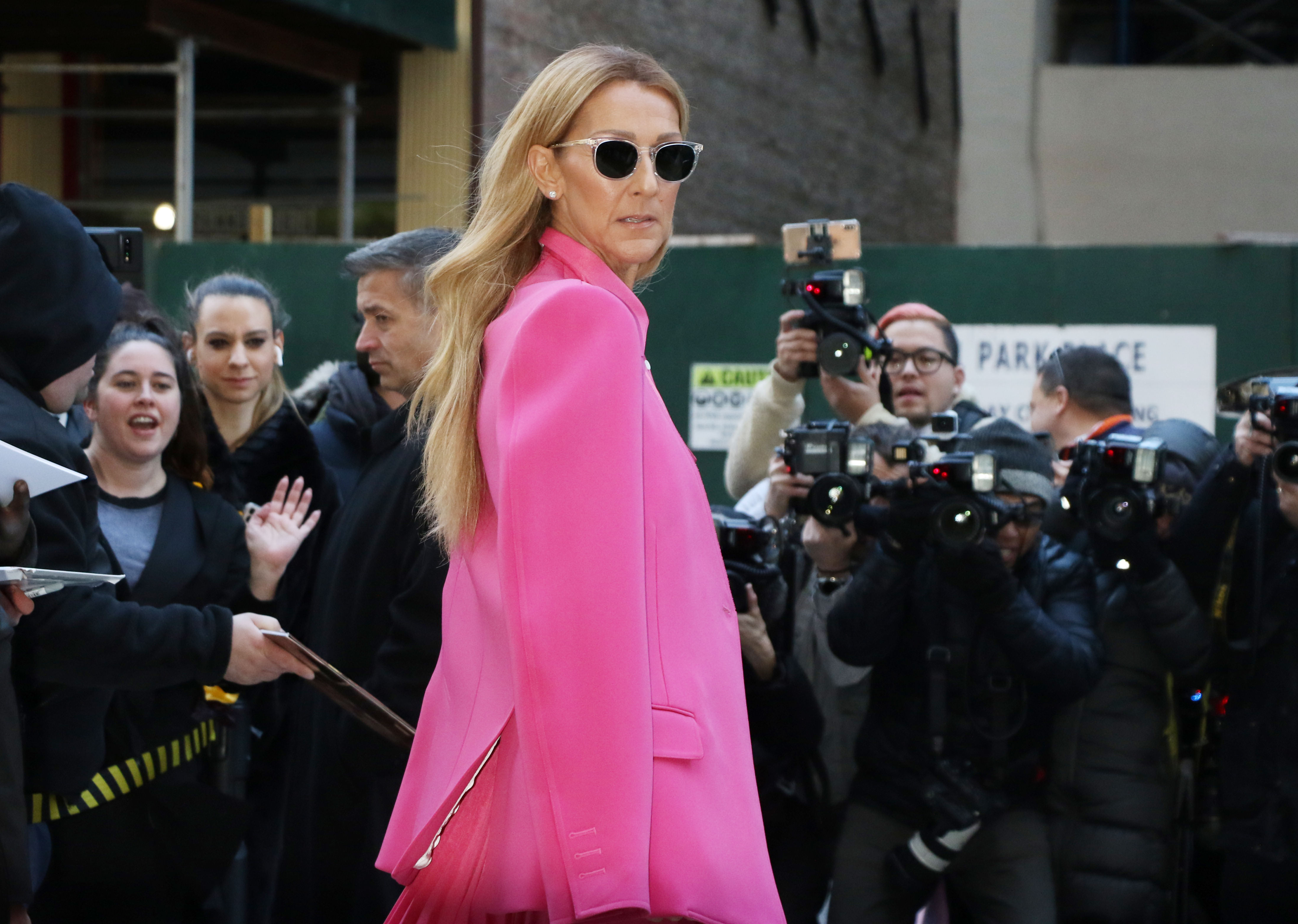 Céline Dion spotted on March 7, 2020, in New York. | Source: Getty Images
