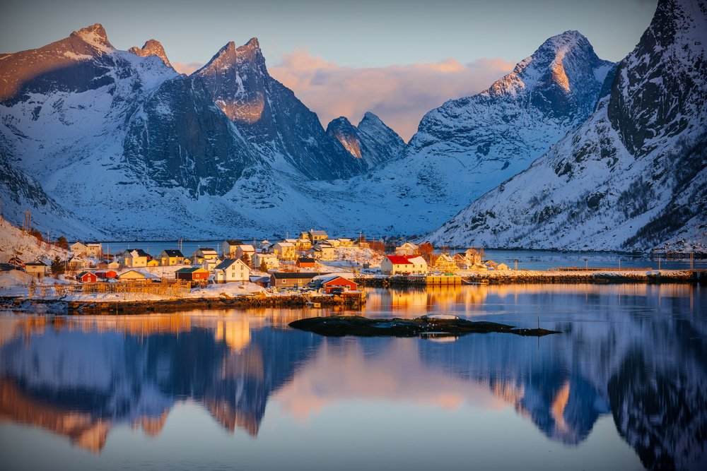 Poblado el Círculo Polar Ártico. | Foto: Shutterstock.