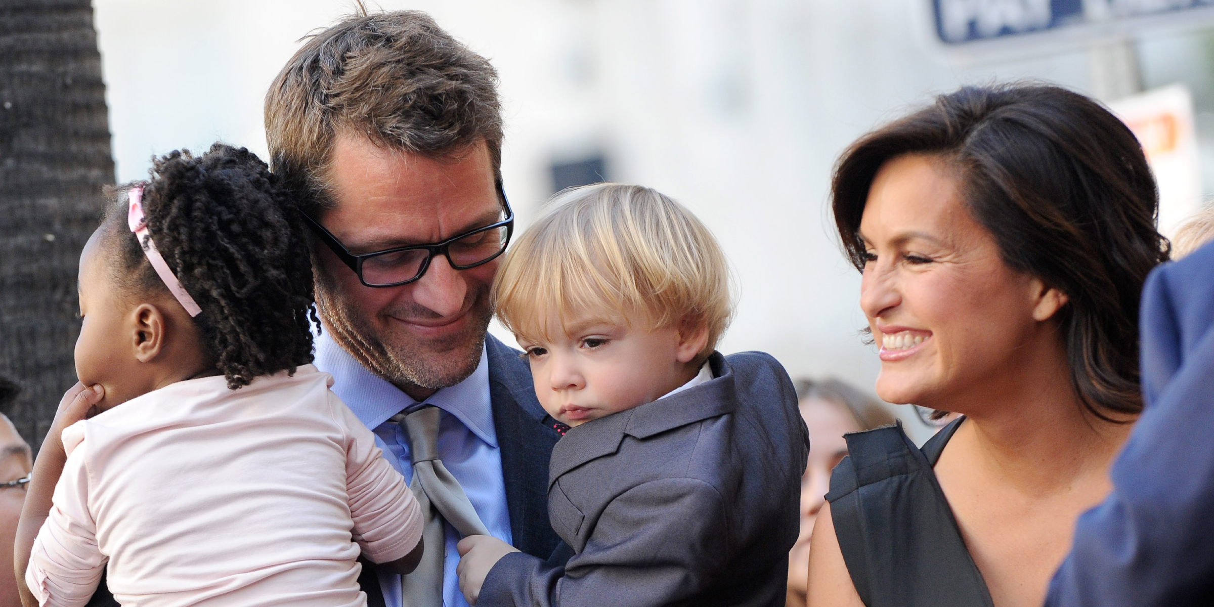 Mariska Hargitay, Peter Hermann and their children | Source: Getty Images