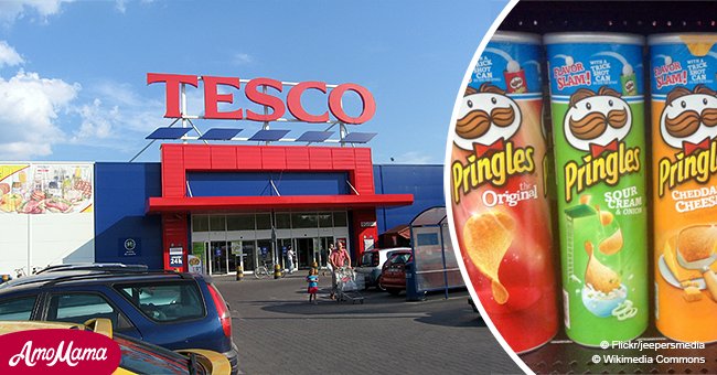 Femme enceinte emprisonnée pour deux mois pour avoir ouvert une boîte de Pringles dans un Tesco