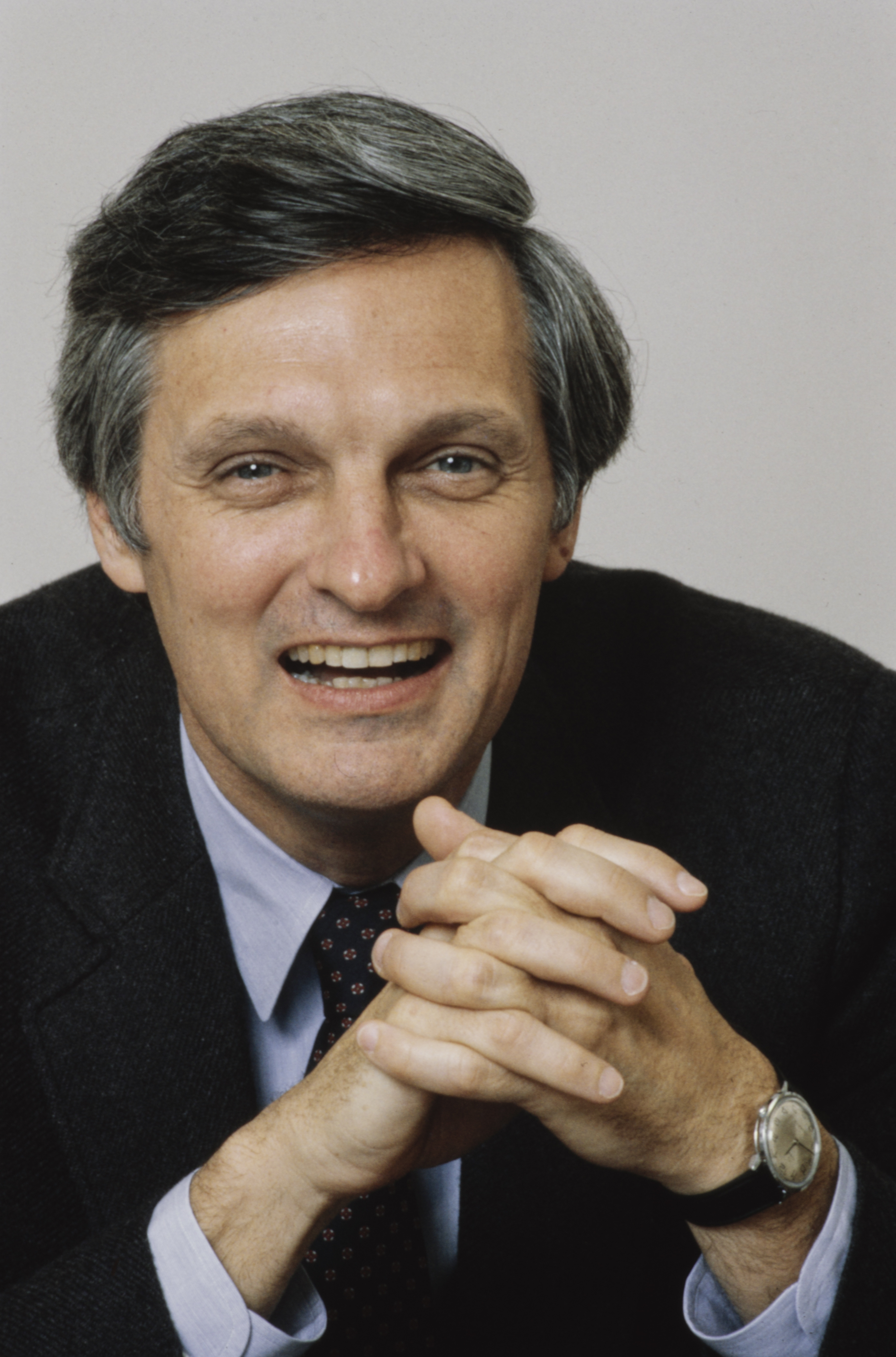 Alan Alda on March 19, 1979, in London, England. | Source: Getty Images