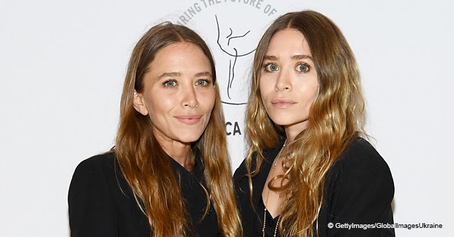 Mary-Kate and Ashley Olsen Make a Rare Public Appearance Rocking Matching Black Suits