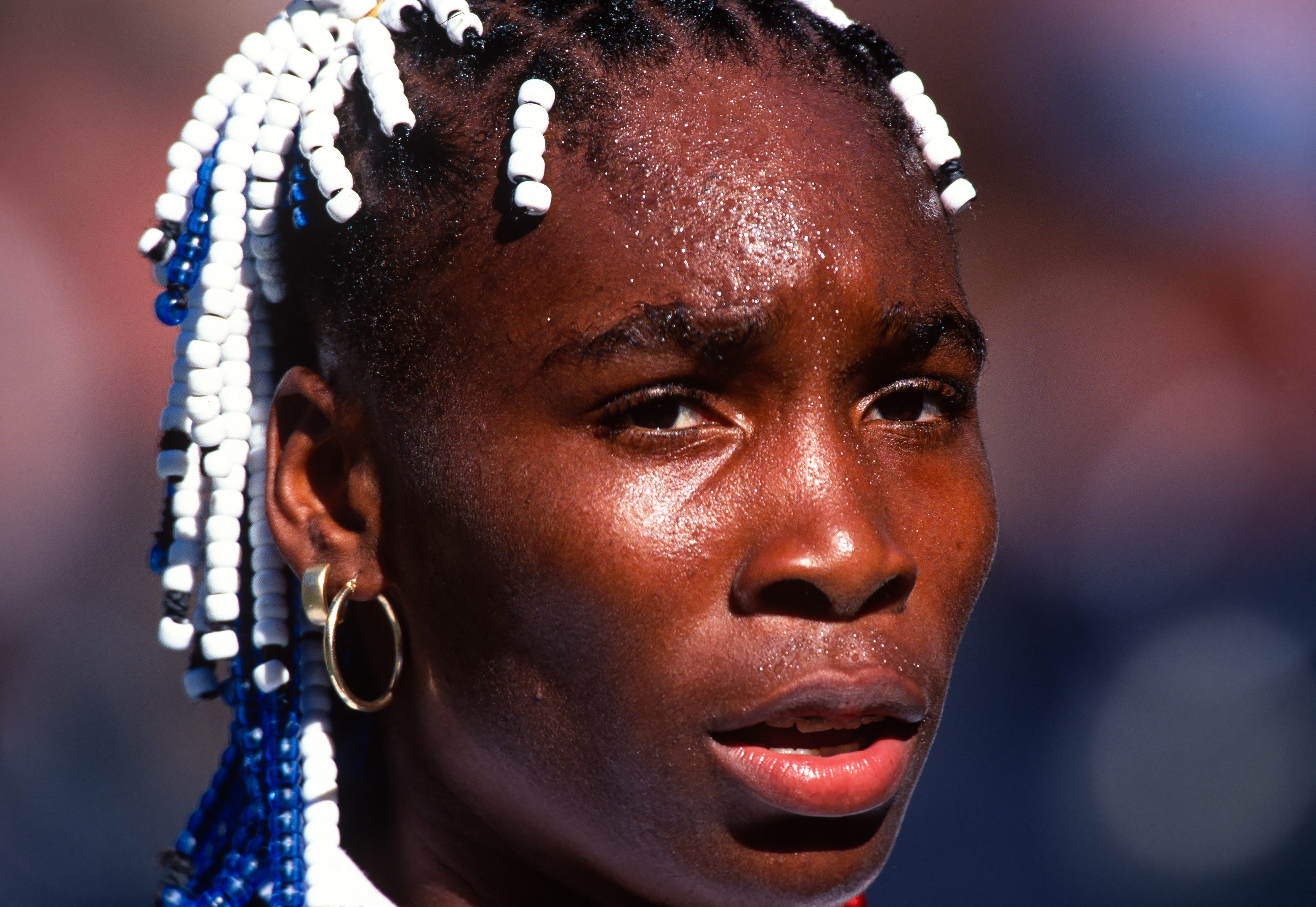 Venus Williams at the U.S. Open Tennis Championship in Flushing, New York on September 05, 1997. | Source: Getty Images