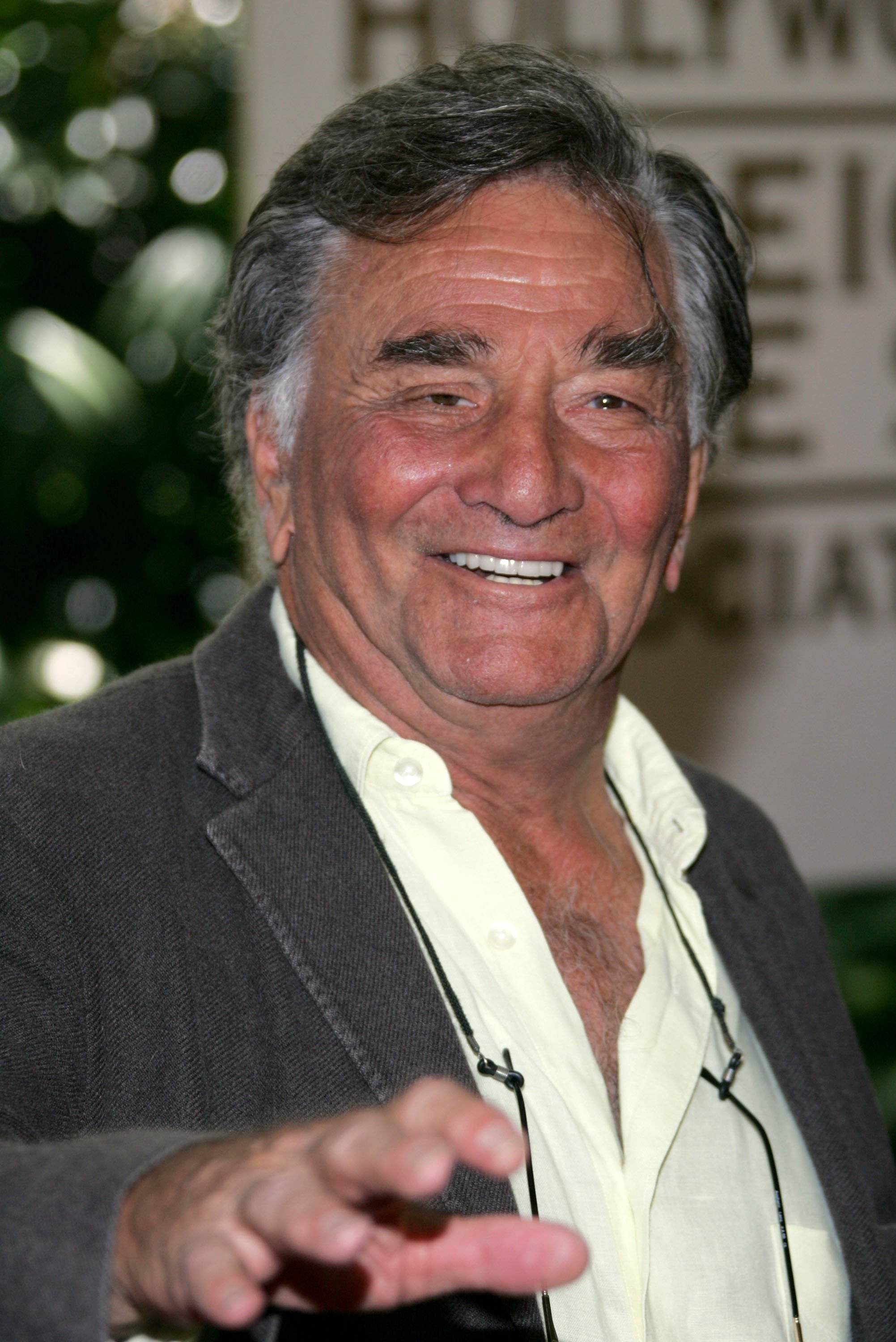 Peter Falk at the 2007 HFPA Installation Luncheon on August 9, 2007 | Photo: GettyImages