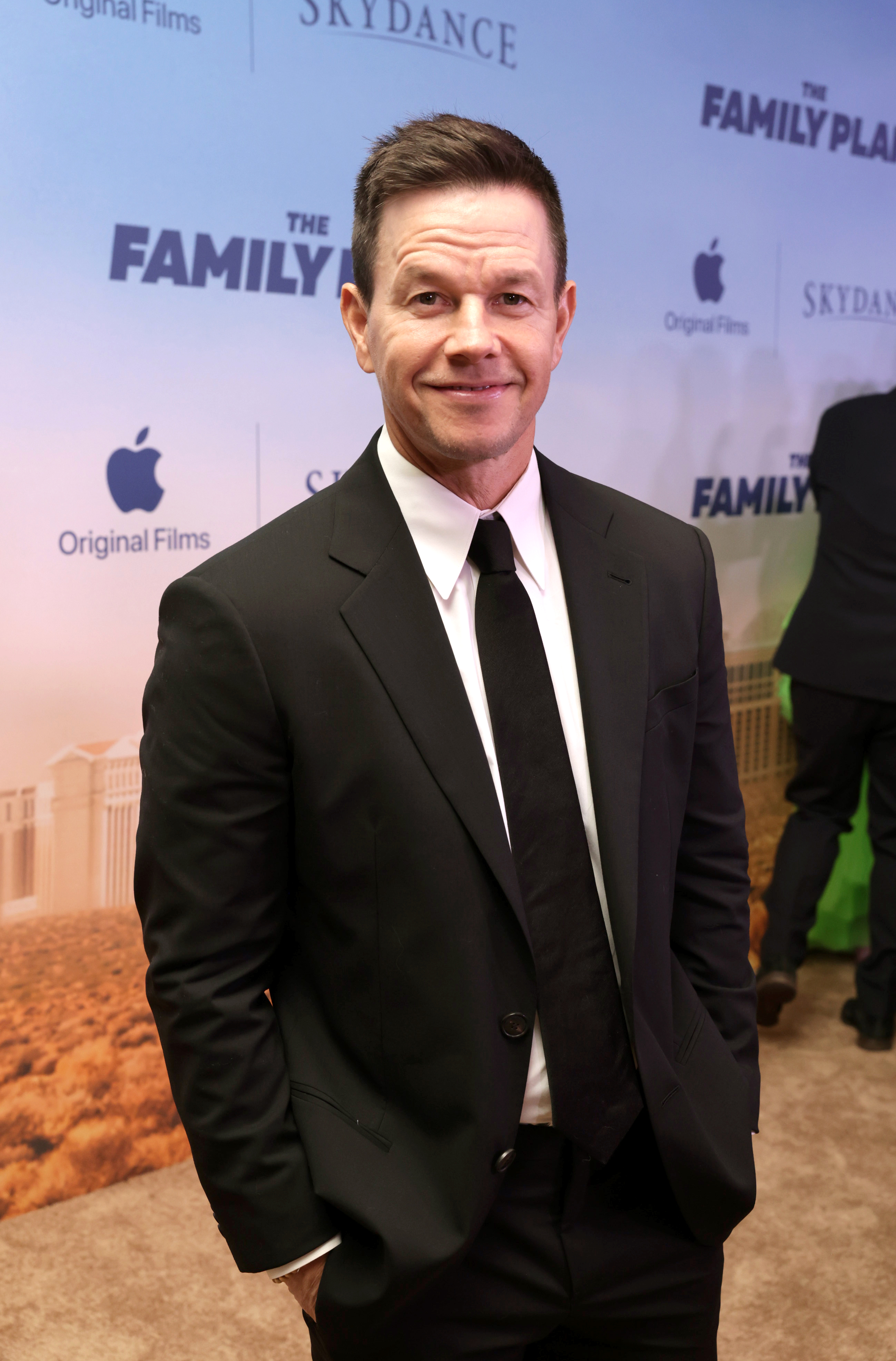 Mark Wahlberg at the world premiere of "The Family Plan" in Las Vegas, Nevada on December 13, 2023. | Source: Getty Images