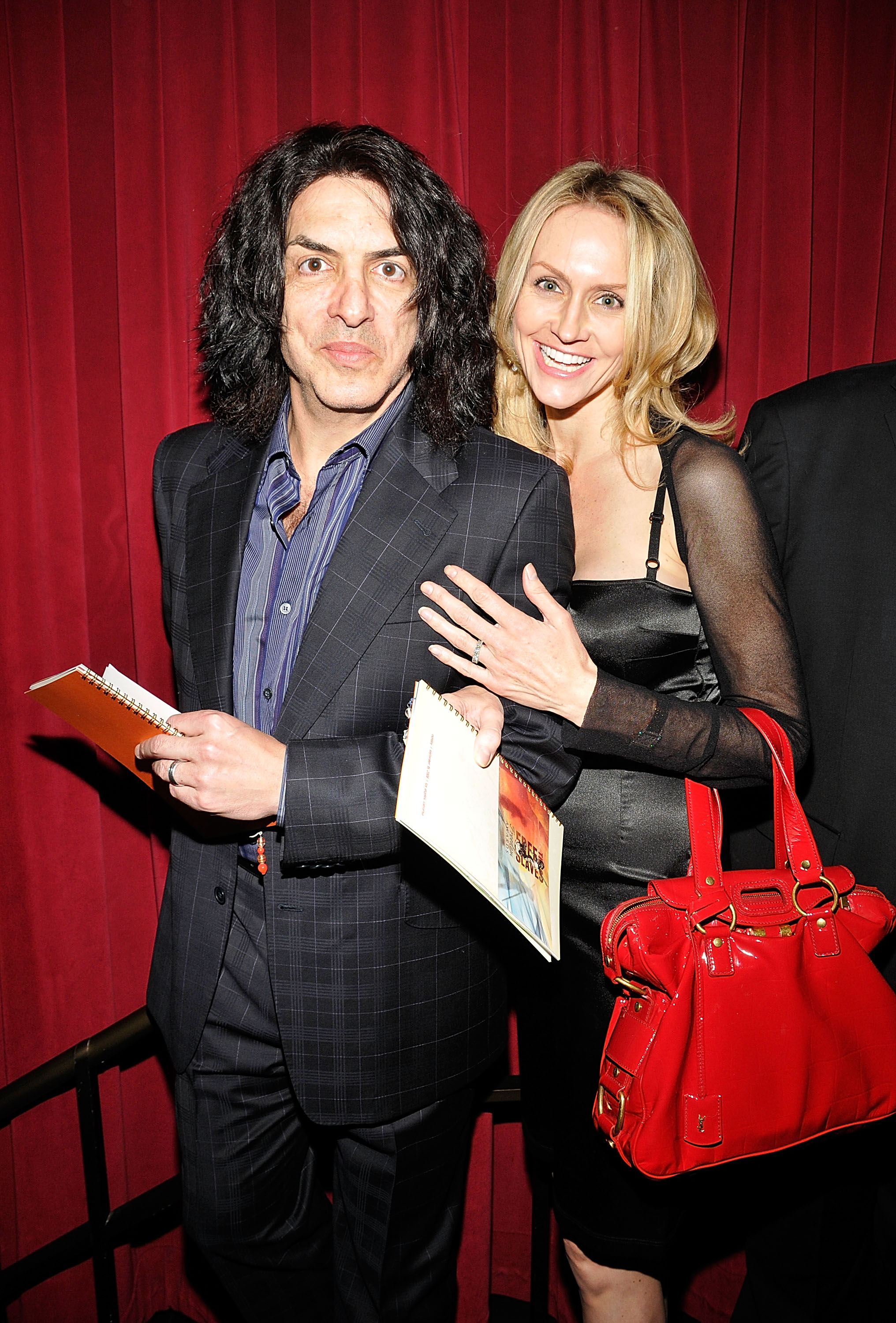 Paul Stanley of KISS arrives with wife Erin Sutton at the 2008 Freedom Awards to combat international slavery and human trafficking, held at the University of Southern California on September 15, 2008 in Los Angeles, California | Source: Getty Images