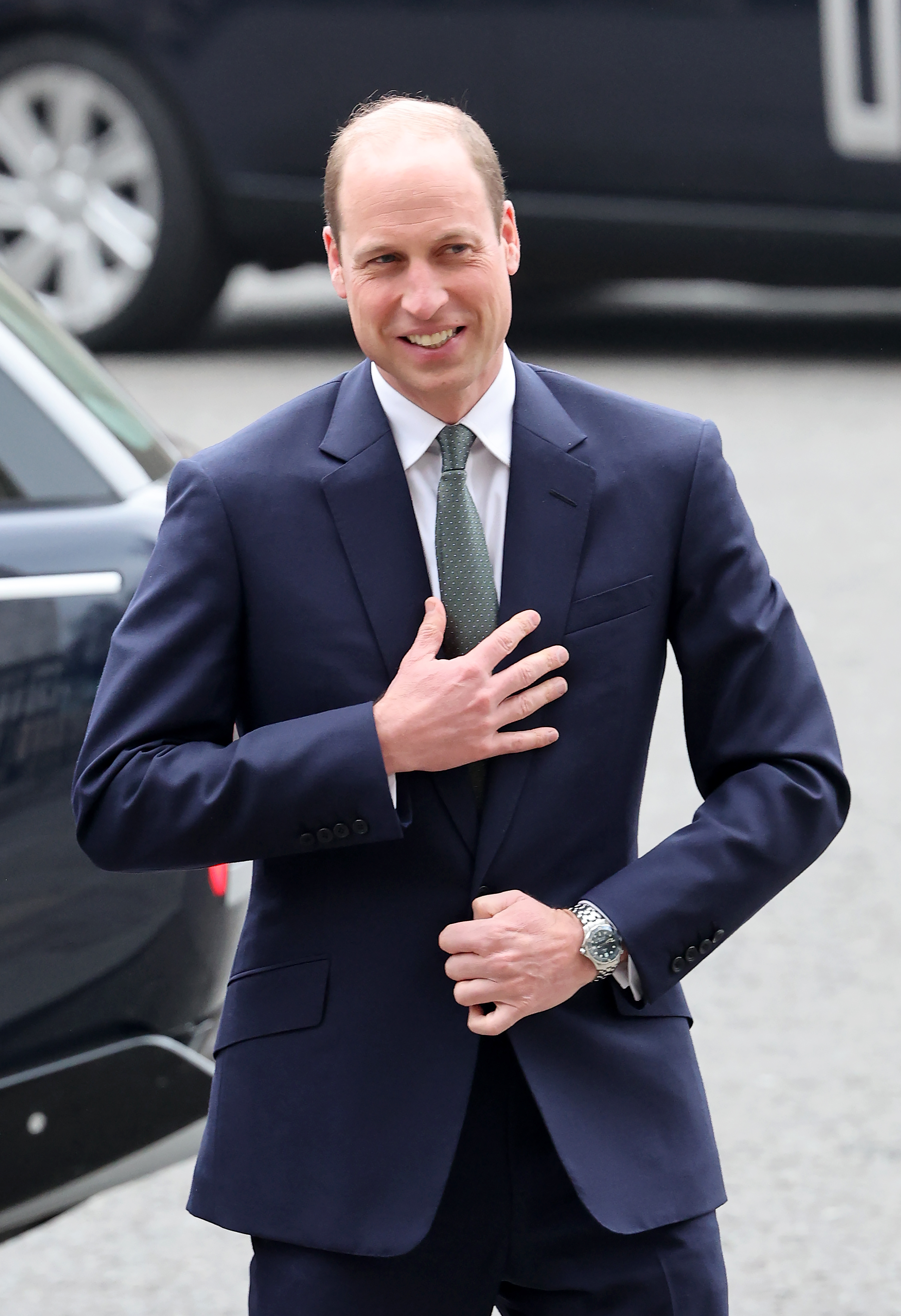 Prince William, Prince of Wales arrives for the 2024 Commonwealth Day Service at Westminster Abbey on March 11, 2024 in London, England | Source: Getty Images