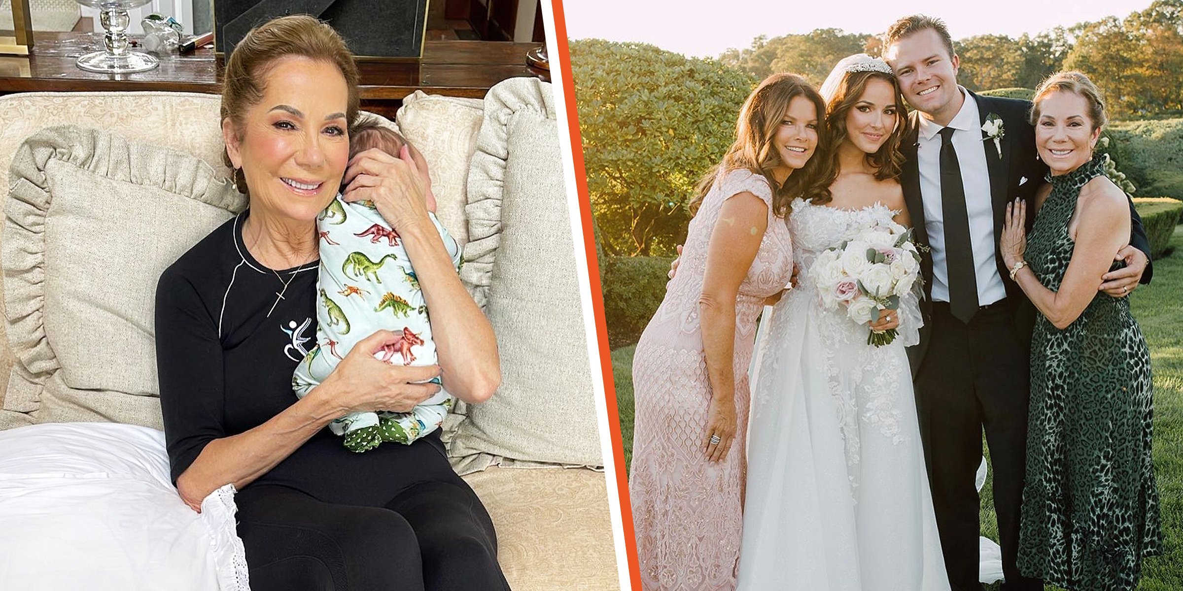 Kathie Lee Gifford mit Enkel | Kathie Lee Gifford bei der Hochzeit ihres Sohnes Cody Gifford mit Erika Brown | Quelle:  Instagram.com/mrsamerikagifford