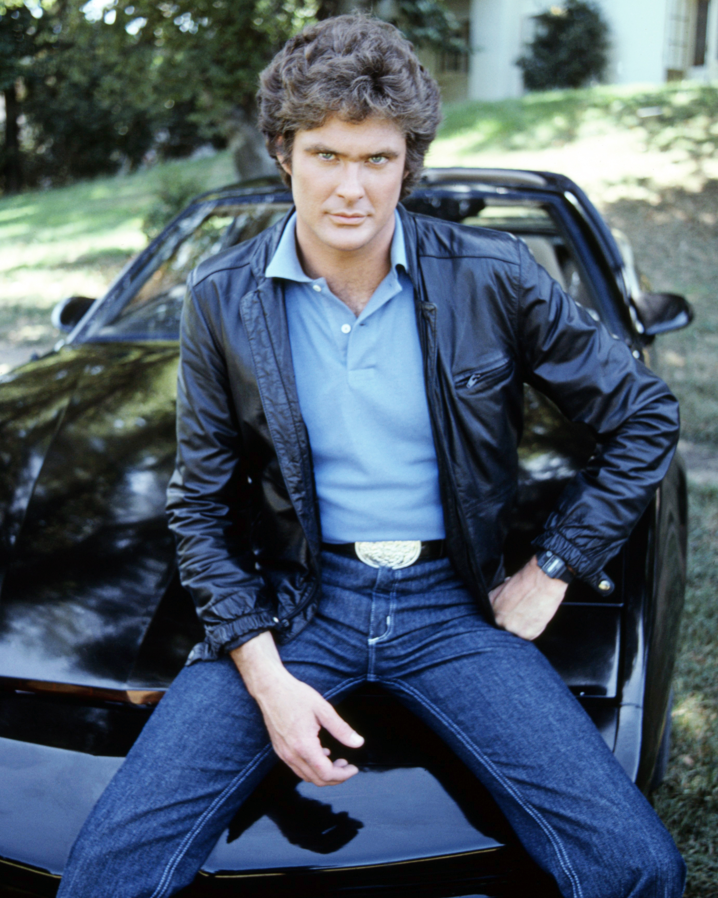 David Hasselhoff, on "Knight Rider" in 1983 | Source: Getty Images