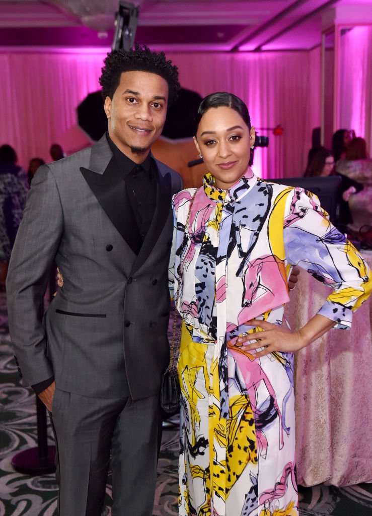 Cory Hardrict and Tia Mowry attend the ESSENCE Black Women in Hollywood Luncheon on February 06, 2020, in Beverly Hills, California | Source: Aaron J. Thornton/Getty Images for ESSENCE