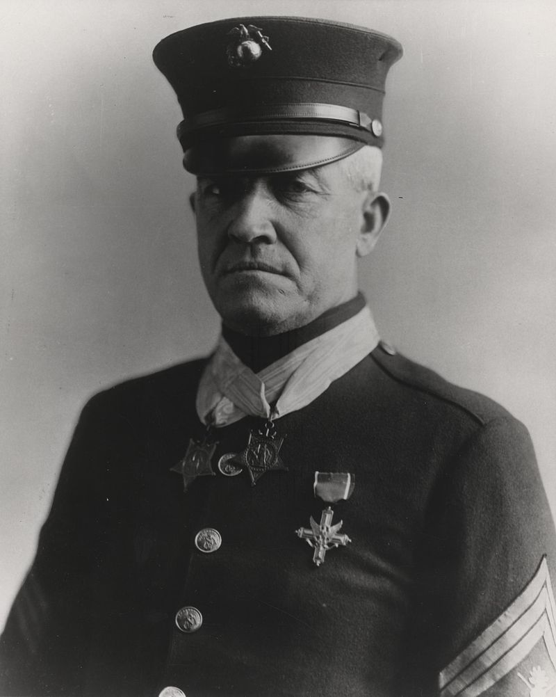 Portrait of Seegeant Major Daniel J. Daly, a double recipient of the Medal of Honor | Source: Wikimedia Commons