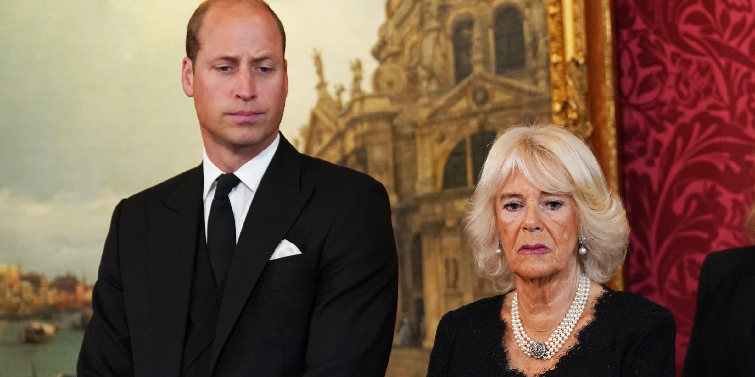 Prince William and Queen Camilla | Source: Getty Images