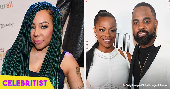 Tiny Harris slammed for 'disrespecting' dress code at Kandi & Todd Tucker's party