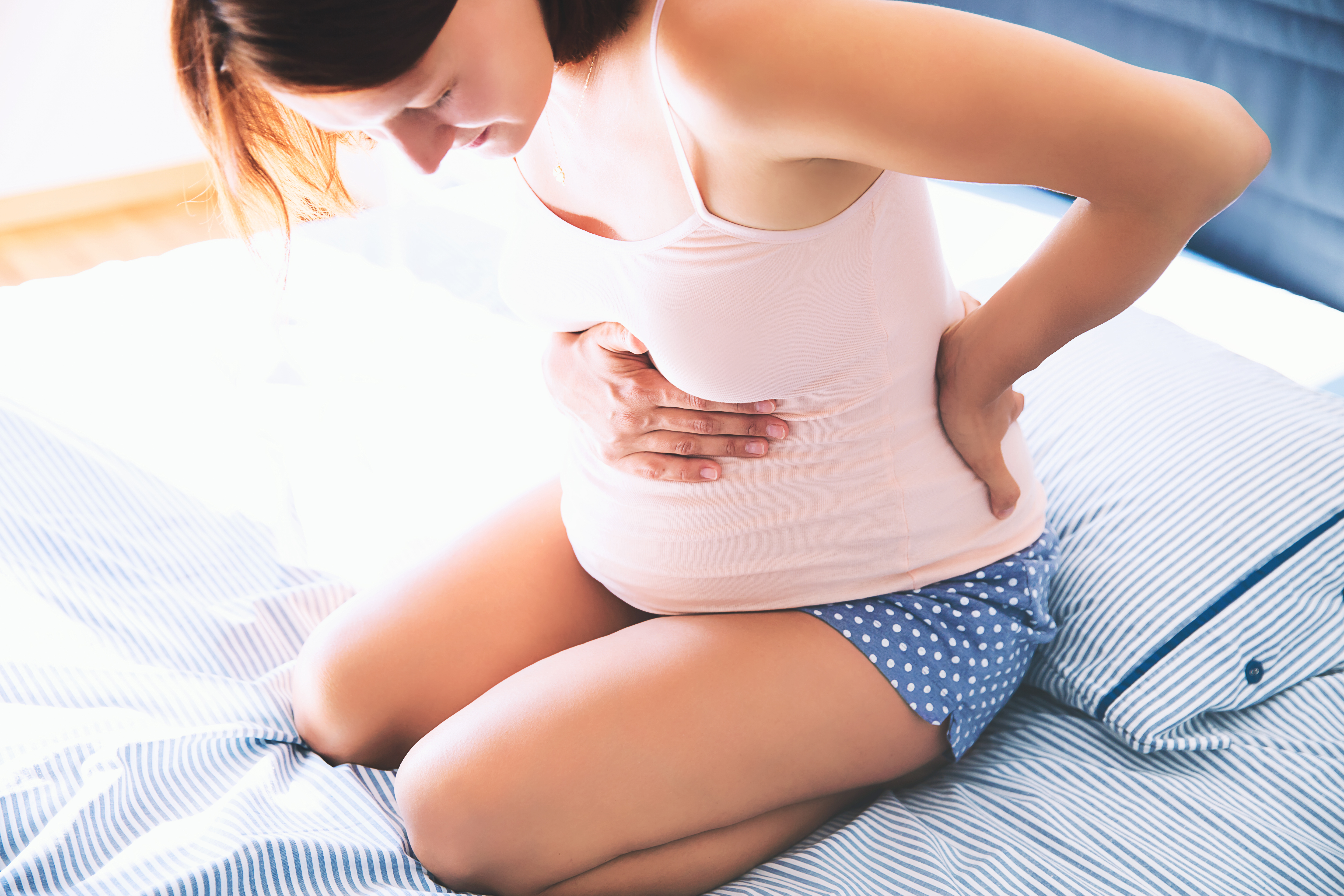 A pregnant woman in pain | Source: Shutterstock