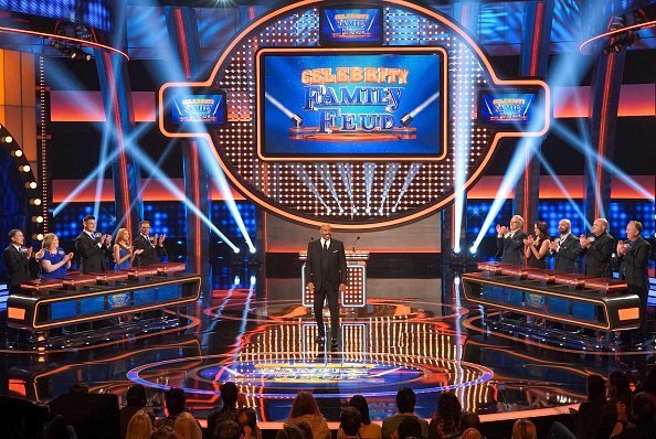 Steve Harvey on the show 'Family Fued' | Photo:Getty Images