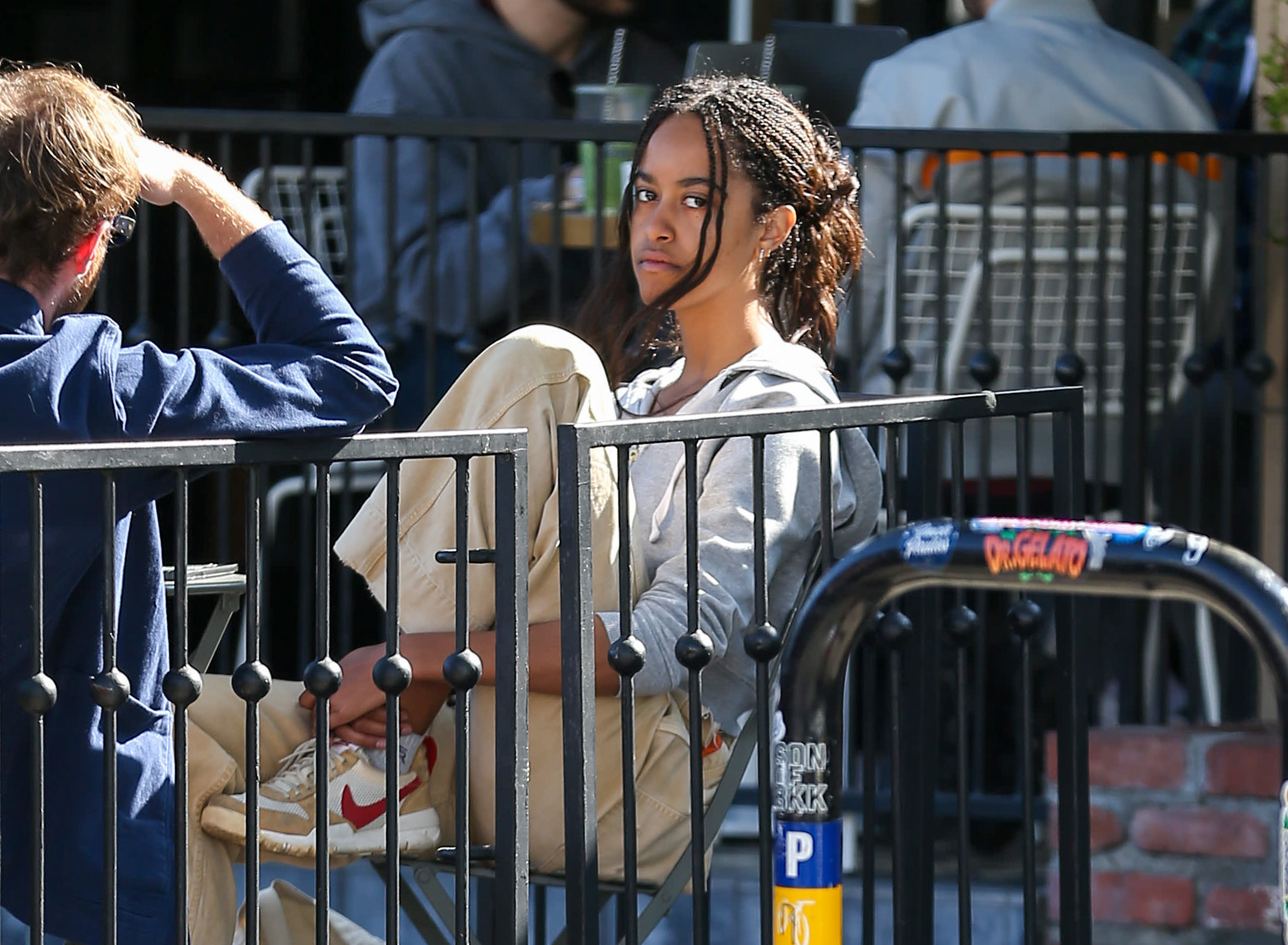 Malia Obama seen on January 25, 2022, in Los Angeles, California | Source: Getty Images