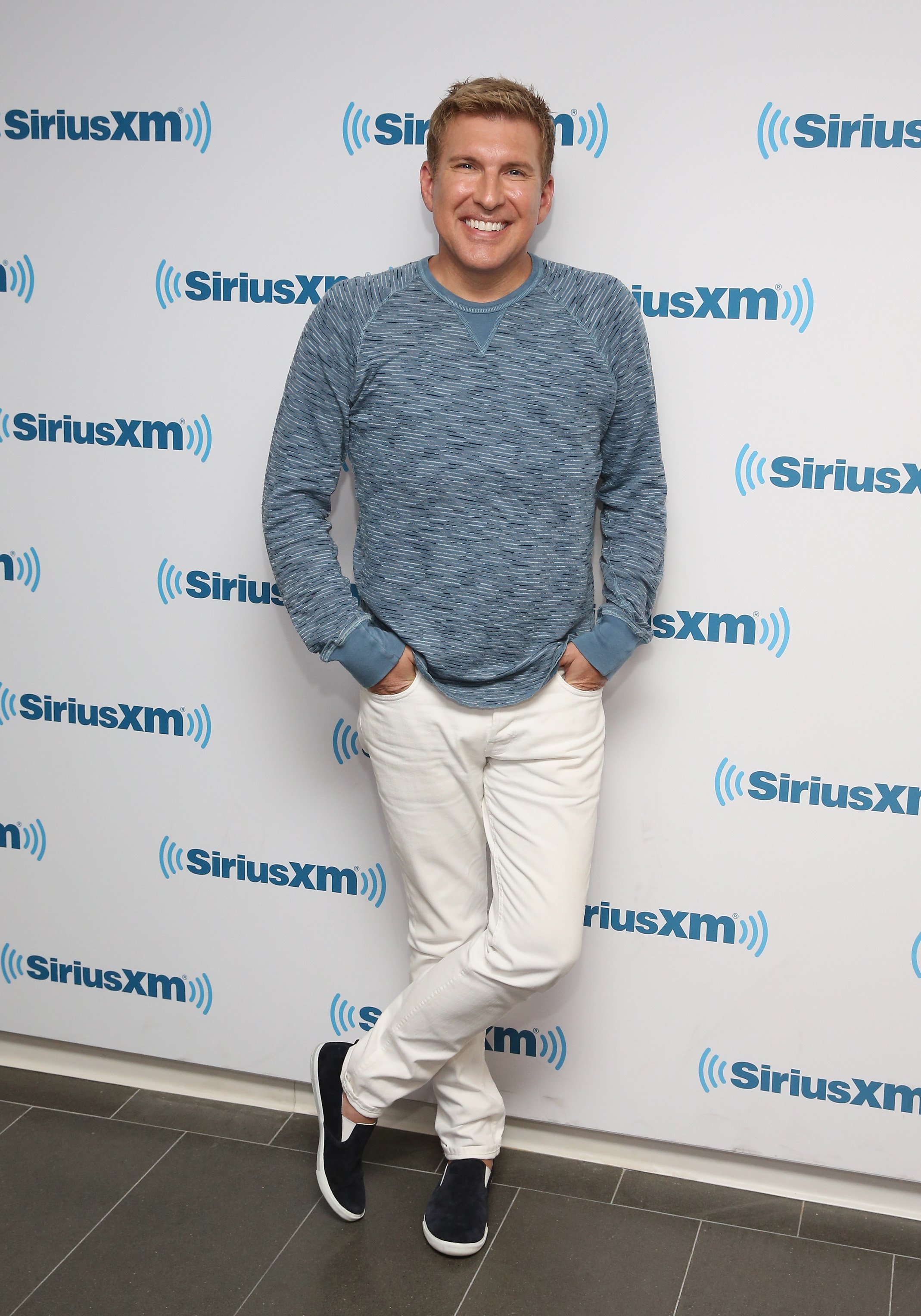 Reality star Todd Chrisley's 2015 visit to the SiriusXm Studios  in New York City. | Photo: Getty Images