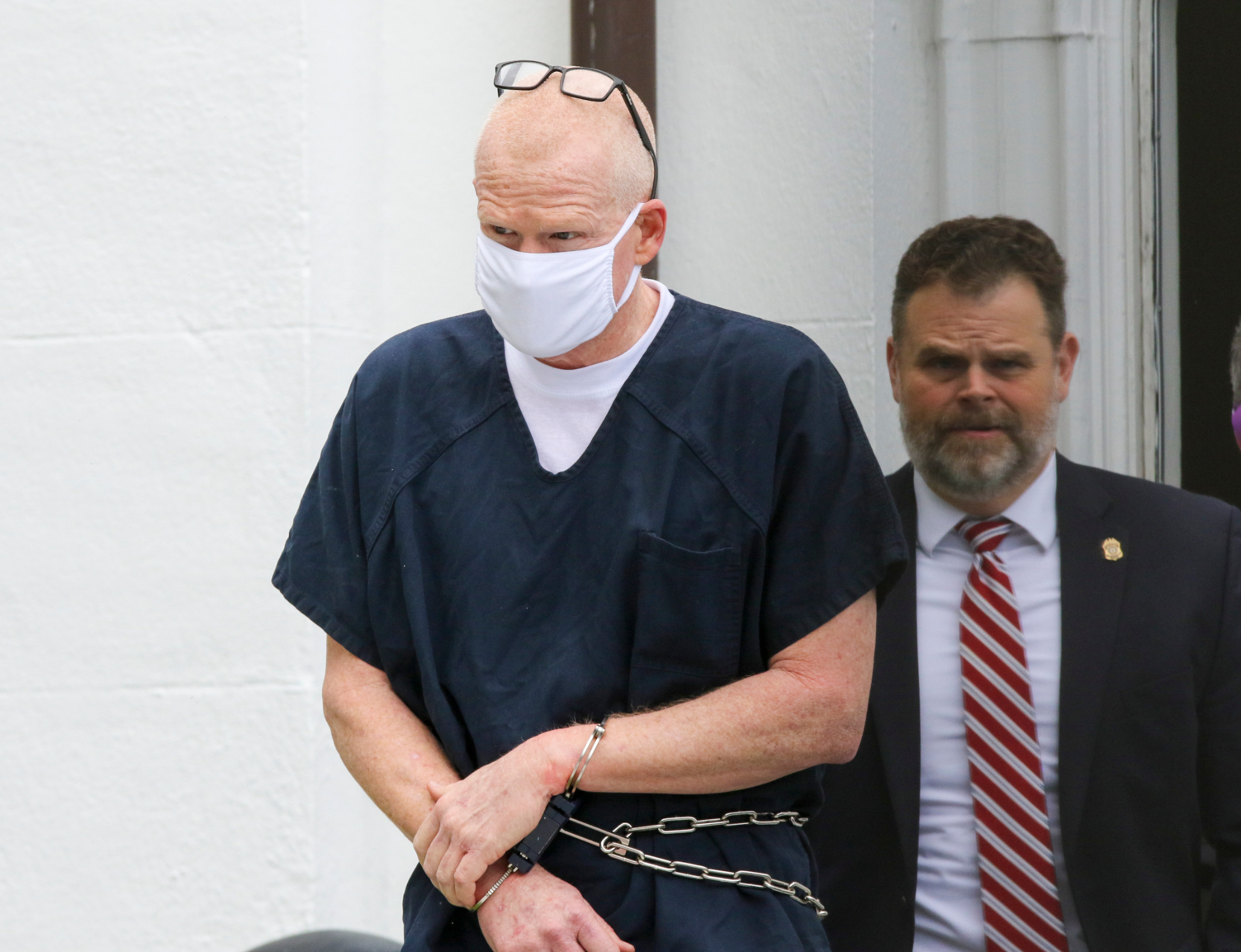 Alex Murdaugh seen at Collation County Courthouse on July 20, 2022. | Source: Getty Images
