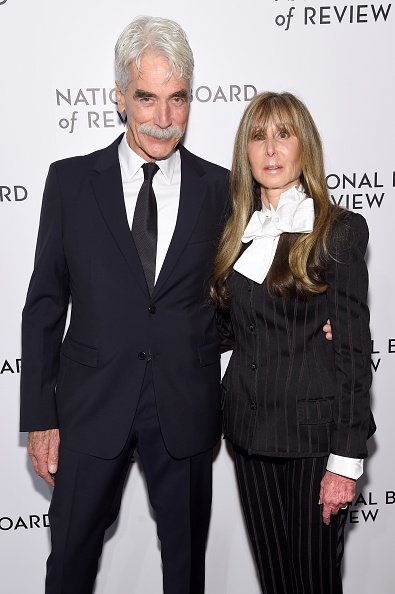 Sam Elliott and National Board of Review President Annie Schulhof attends The National Board of Review Annual Awards Gala on January 8, 2019 in New York City.| Photo: Getty Images.