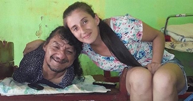 Pablo Acuña und eine seiner Töchter. | Quelle: Twitter.com/Soy_Actitud
