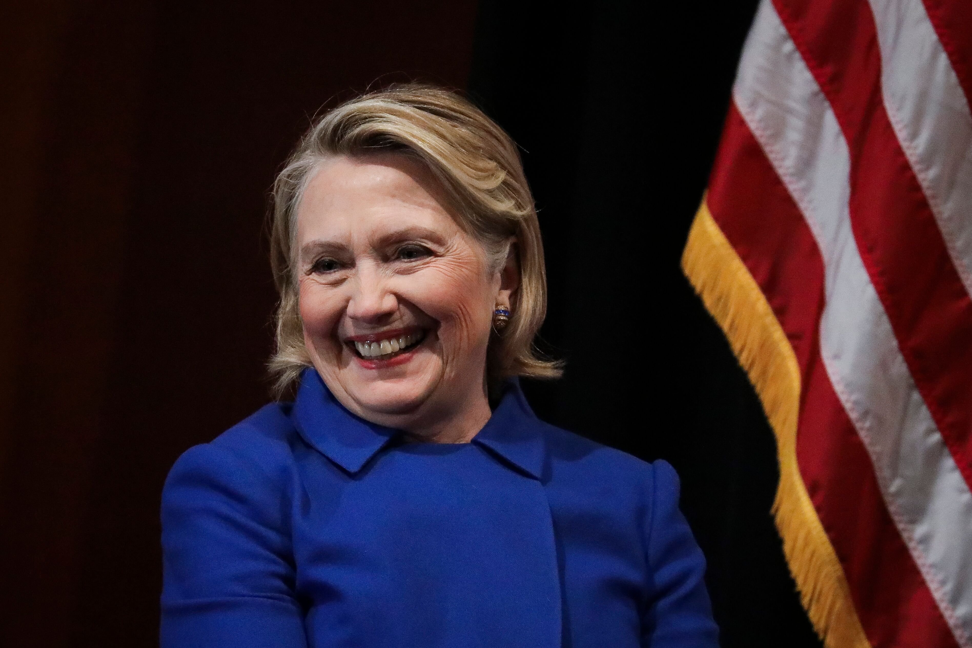Hillary Clinton at Barnard College on January 7, 2019, in New York City | Photo: Drew Angerer/Getty Images